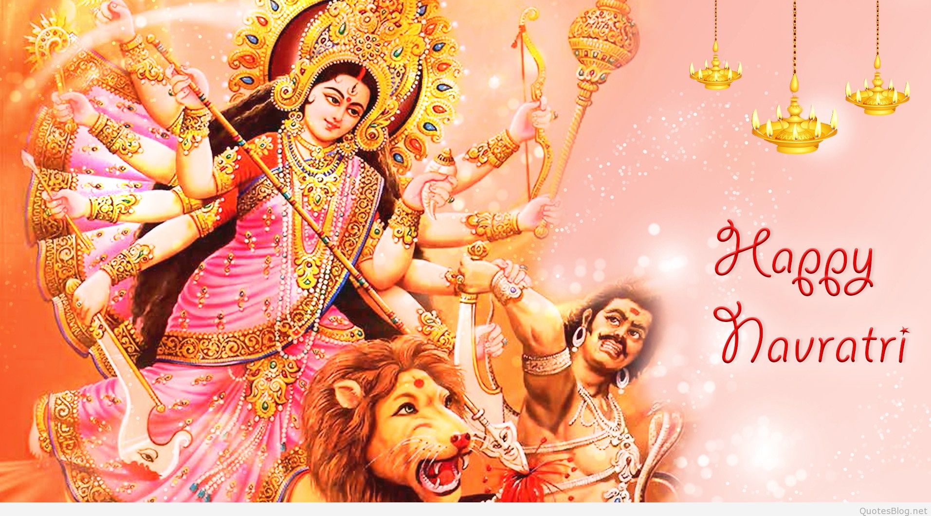 Happy Navaratri Hd Wallpaper - Happy Navratri Image Download - HD Wallpaper 