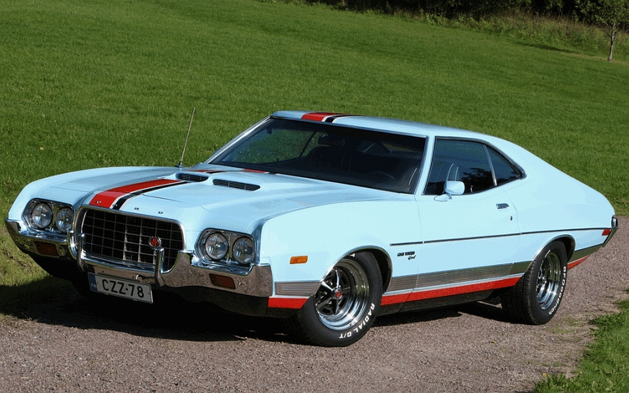 Ford Gran Torino Wallpaper Hd - Ford Gran Torino 1972 - HD Wallpaper 