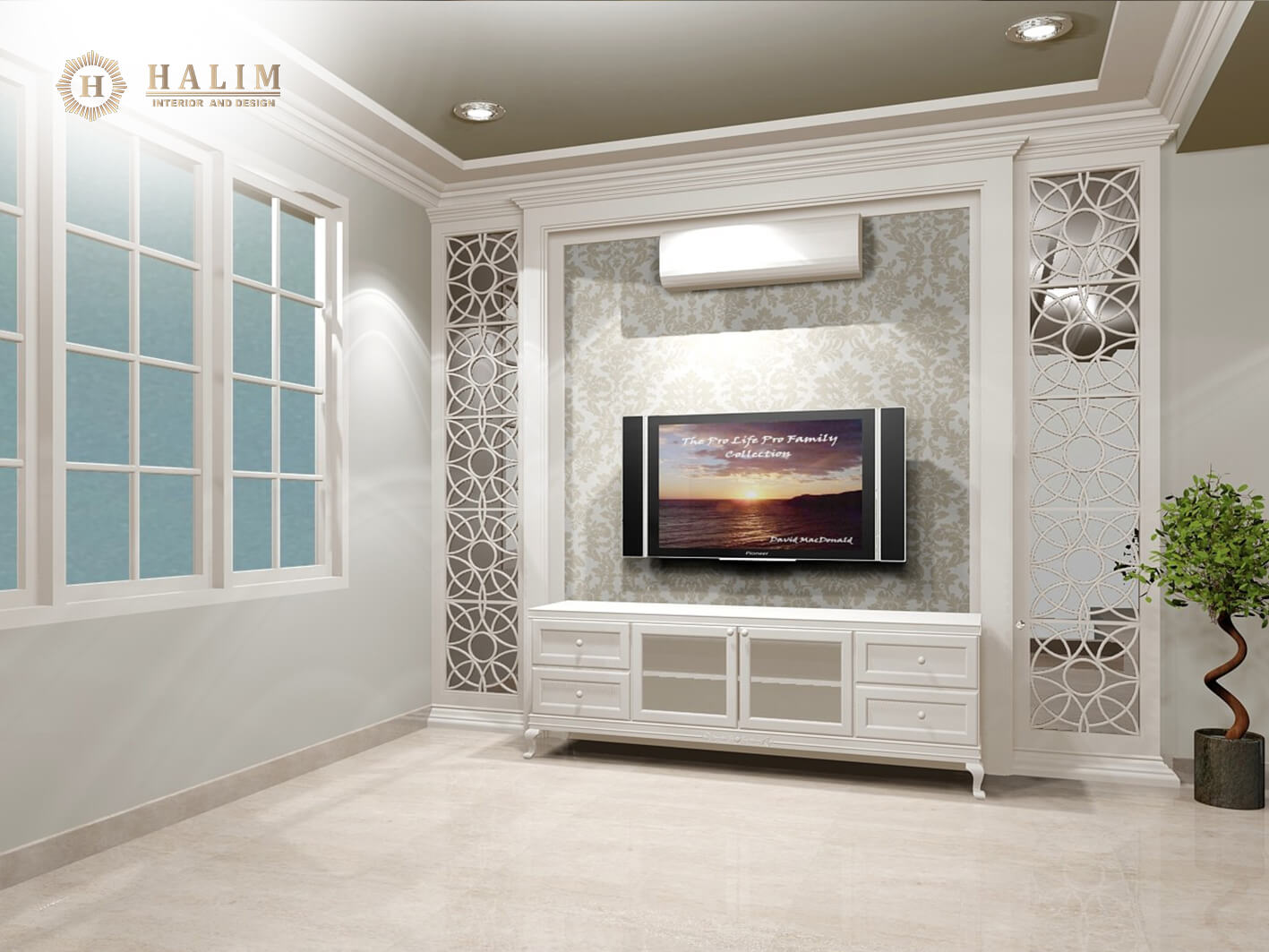 Halim, Interior, Modern, Furniture, Contemporer American - Living Room - HD Wallpaper 