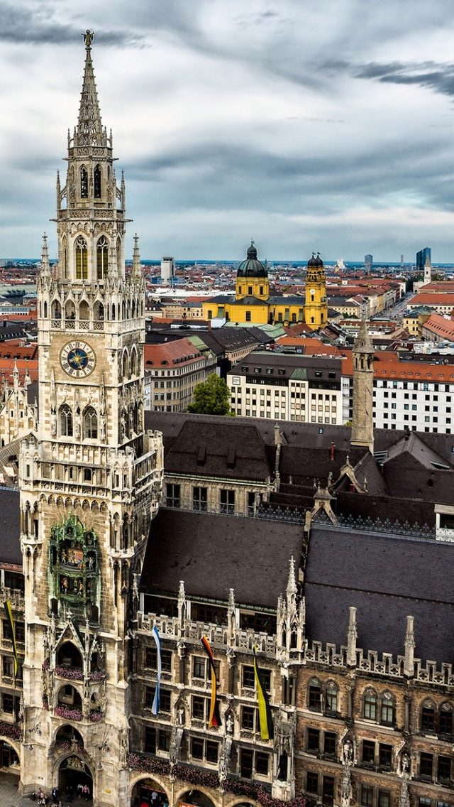 Bayern Munich Wallpaper Collection For Free Download - Marienplatz - HD Wallpaper 