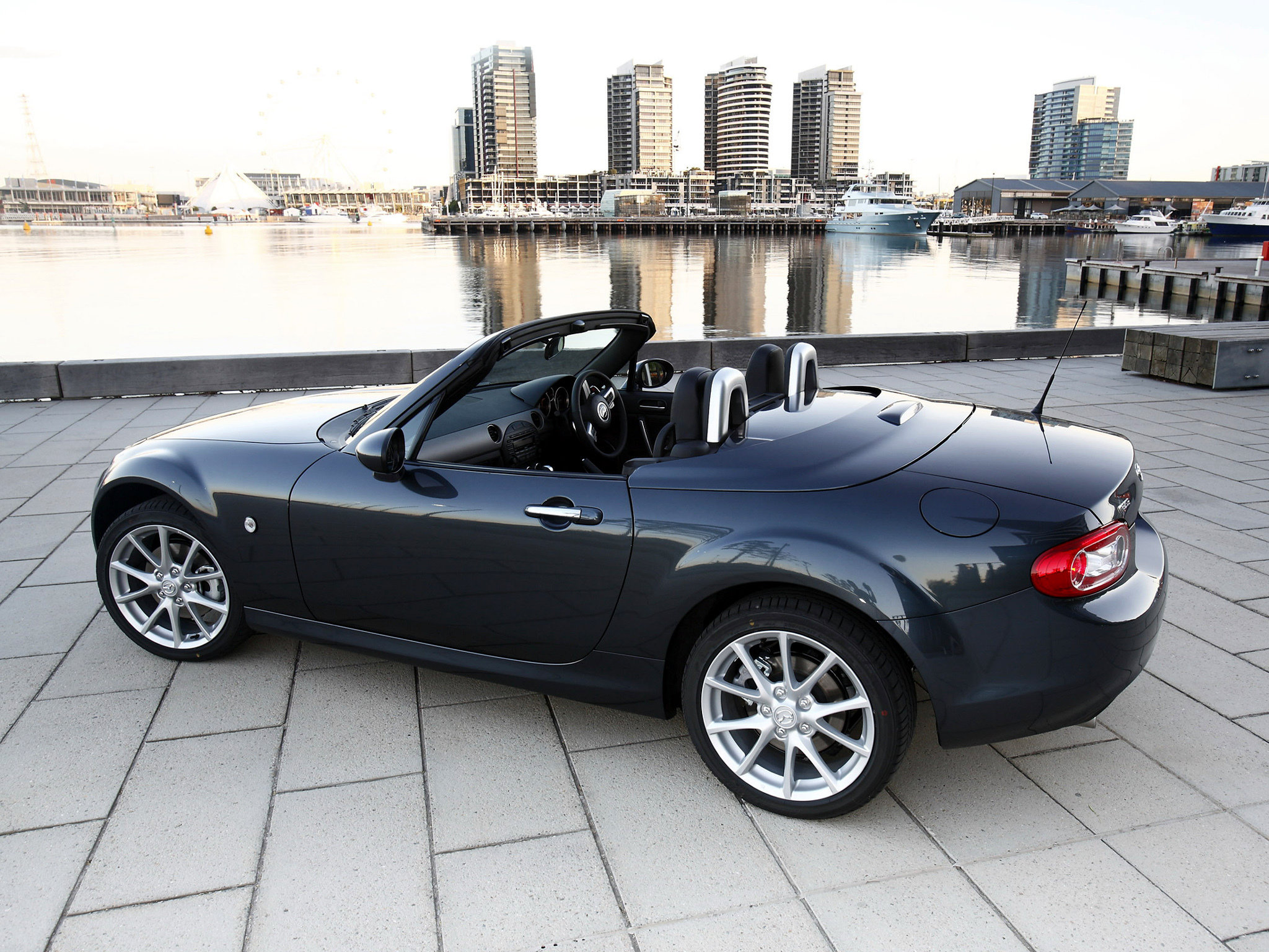 Free Mazda Mx-5 High Quality Wallpaper Id - Mazda Mx5 Metropolitan Grey - HD Wallpaper 