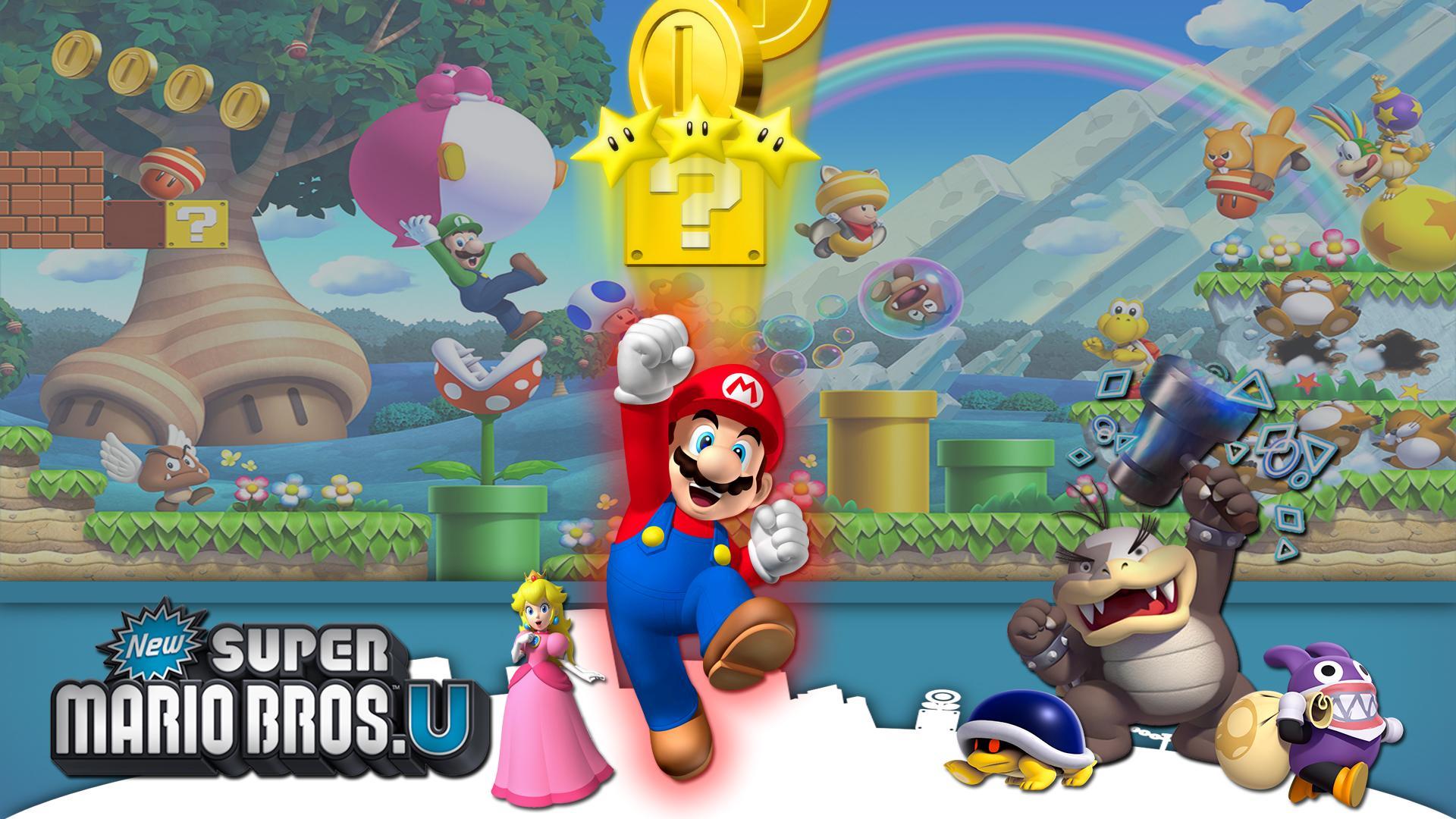 The New Super Mario Bros - HD Wallpaper 
