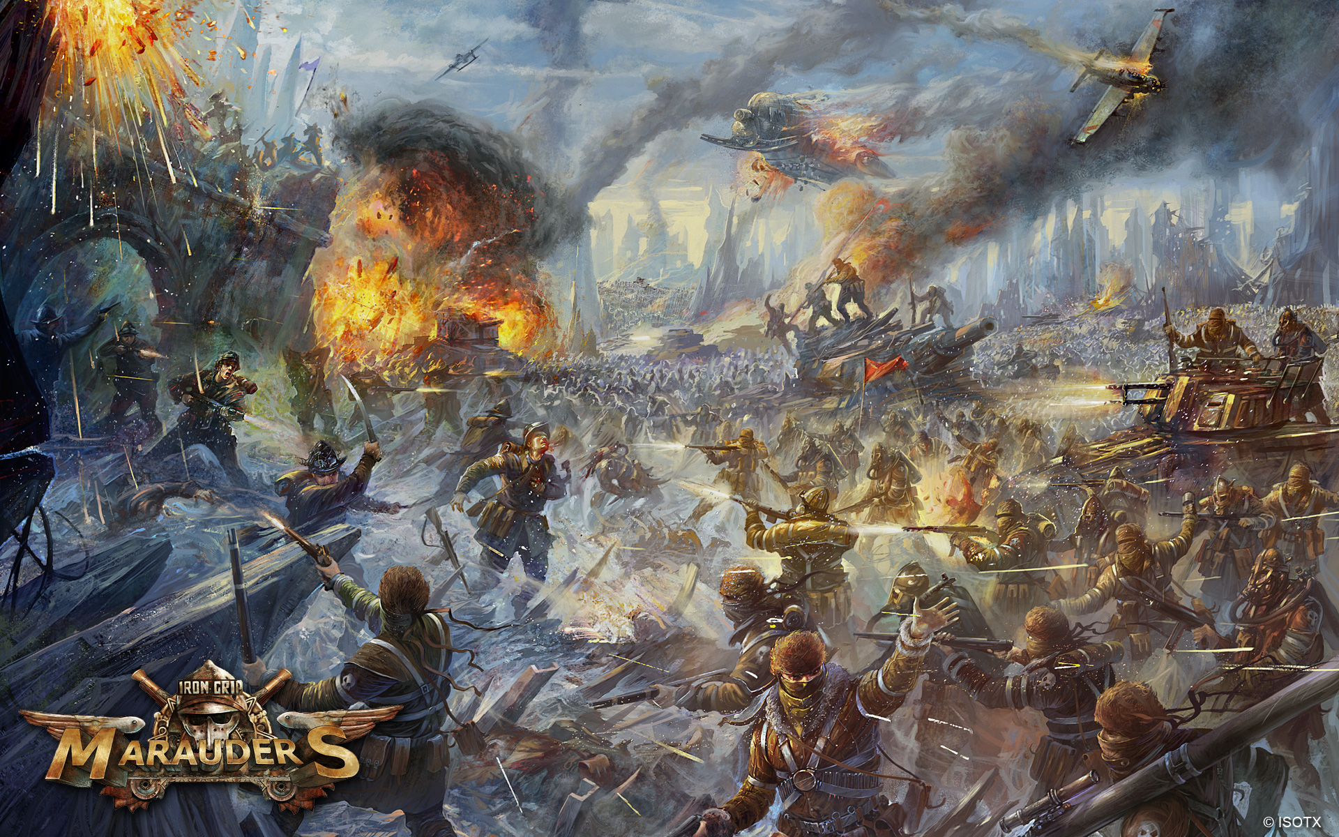 Iron Grip Marauders - HD Wallpaper 