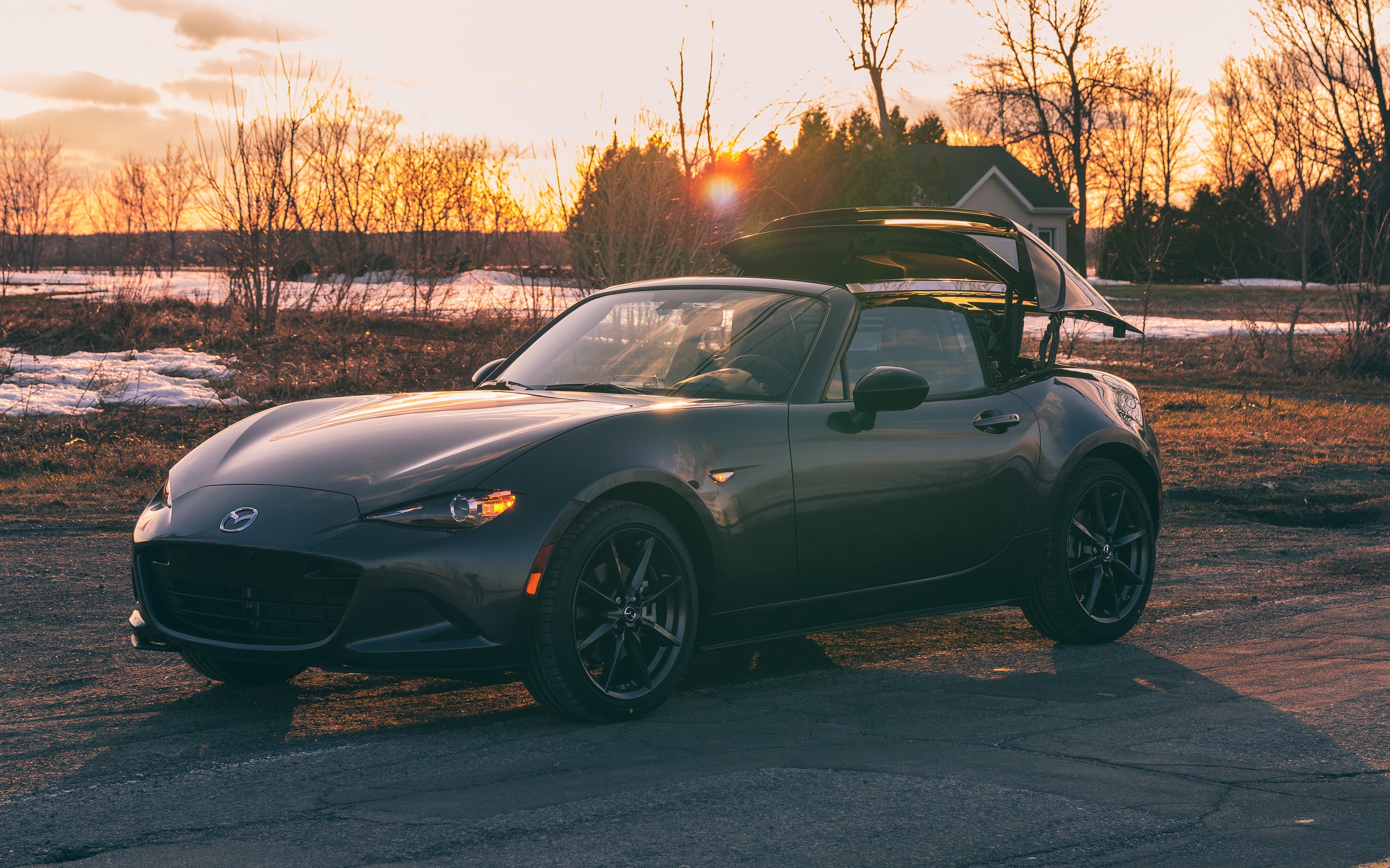 Wallpaper Mazda Mx 5, Mazda Mx 5 Rf, Mazda, Sunset, - Mazda Mx 5 Wallpaper Iphone - HD Wallpaper 