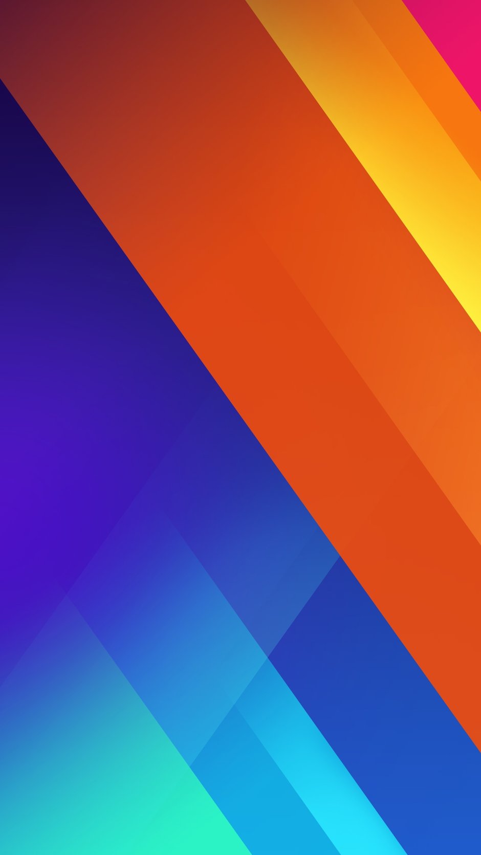 1 - Amoled Wallpaper Blue Red - HD Wallpaper 