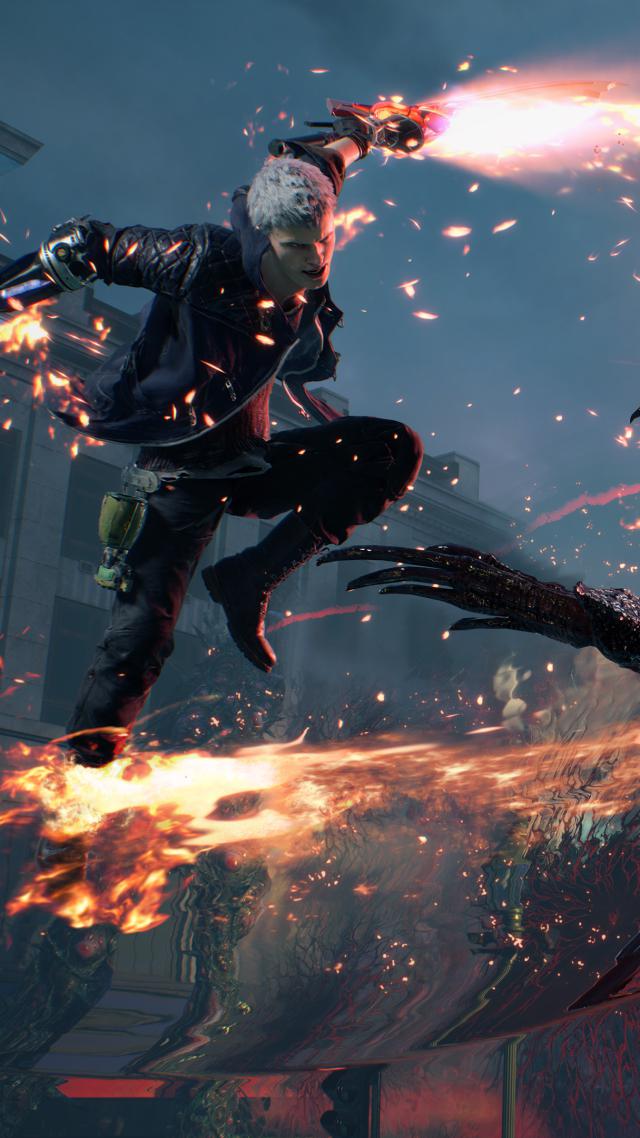Vergil Wallpaper Hd Devil May Cry By Kasusbelly On Devil May Cry 5 Wallpaper Phone 640x1138 Wallpaper Teahub Io