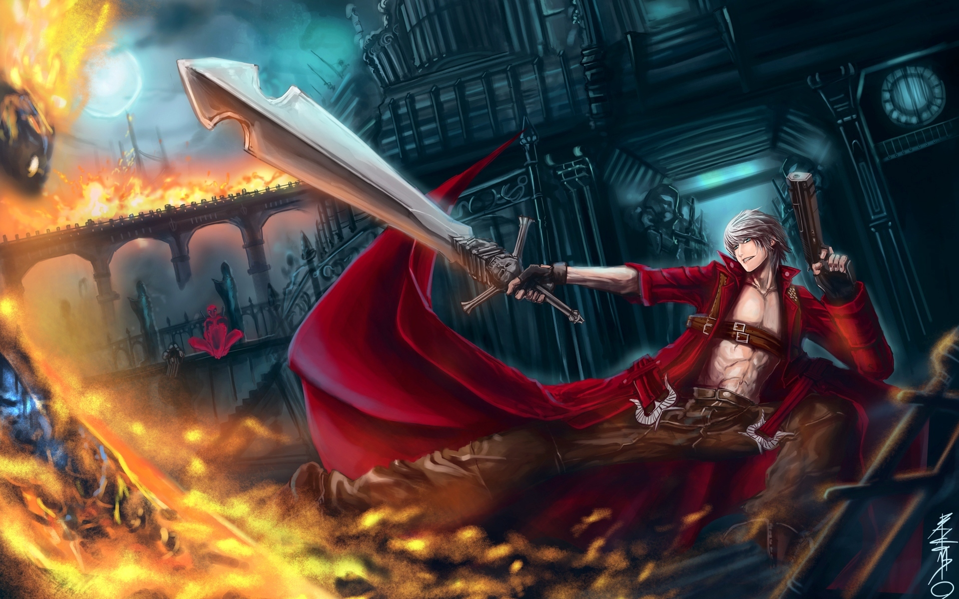Dmc Devil May Cry Wallpaper - HD Wallpaper 