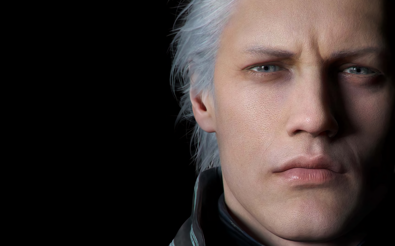 Devil May Cry 5, Vergil, White Hair, Character - Devil May Cry 5 Character - HD Wallpaper 