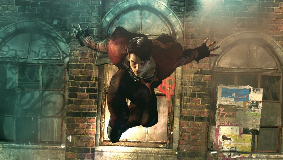 Dante, The Demon, Dante, Devil May Cry 5, Dmc, Jump, - Dmc Devil May Cry 2013 - HD Wallpaper 