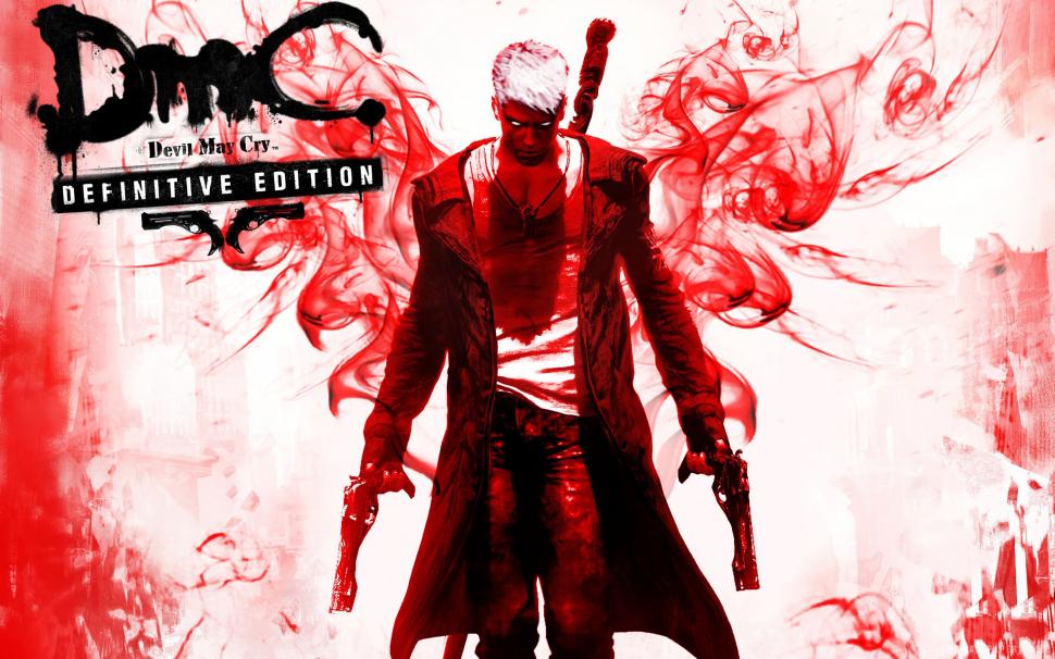 Dmc Devil May Cry Definitive Edition Wallpaper,edition - Devil May Cry Definitive Edition Dante - HD Wallpaper 