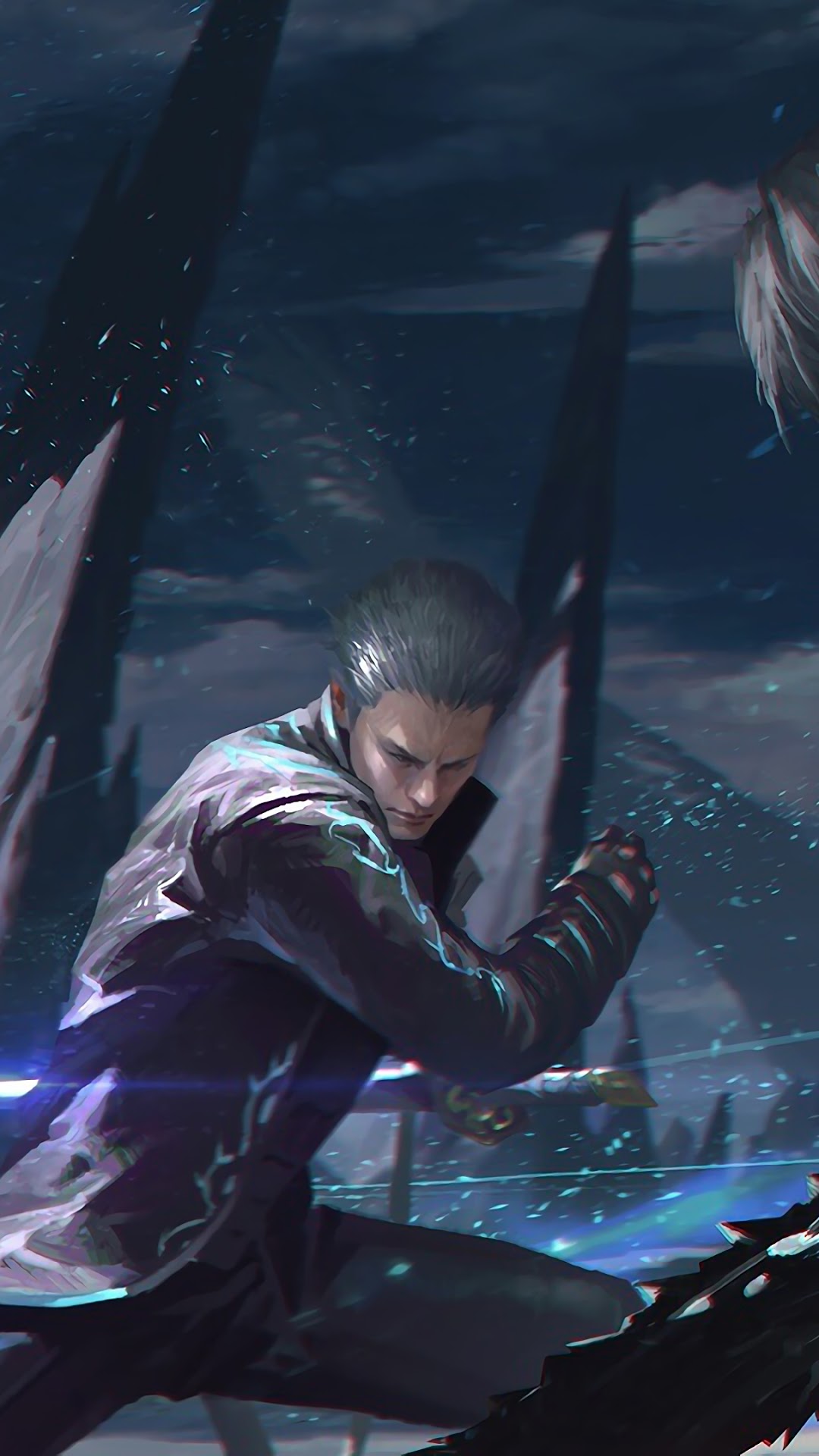 Devil May Cry 5, Vergil Vs - Vergil Devil May Cry V - HD Wallpaper 