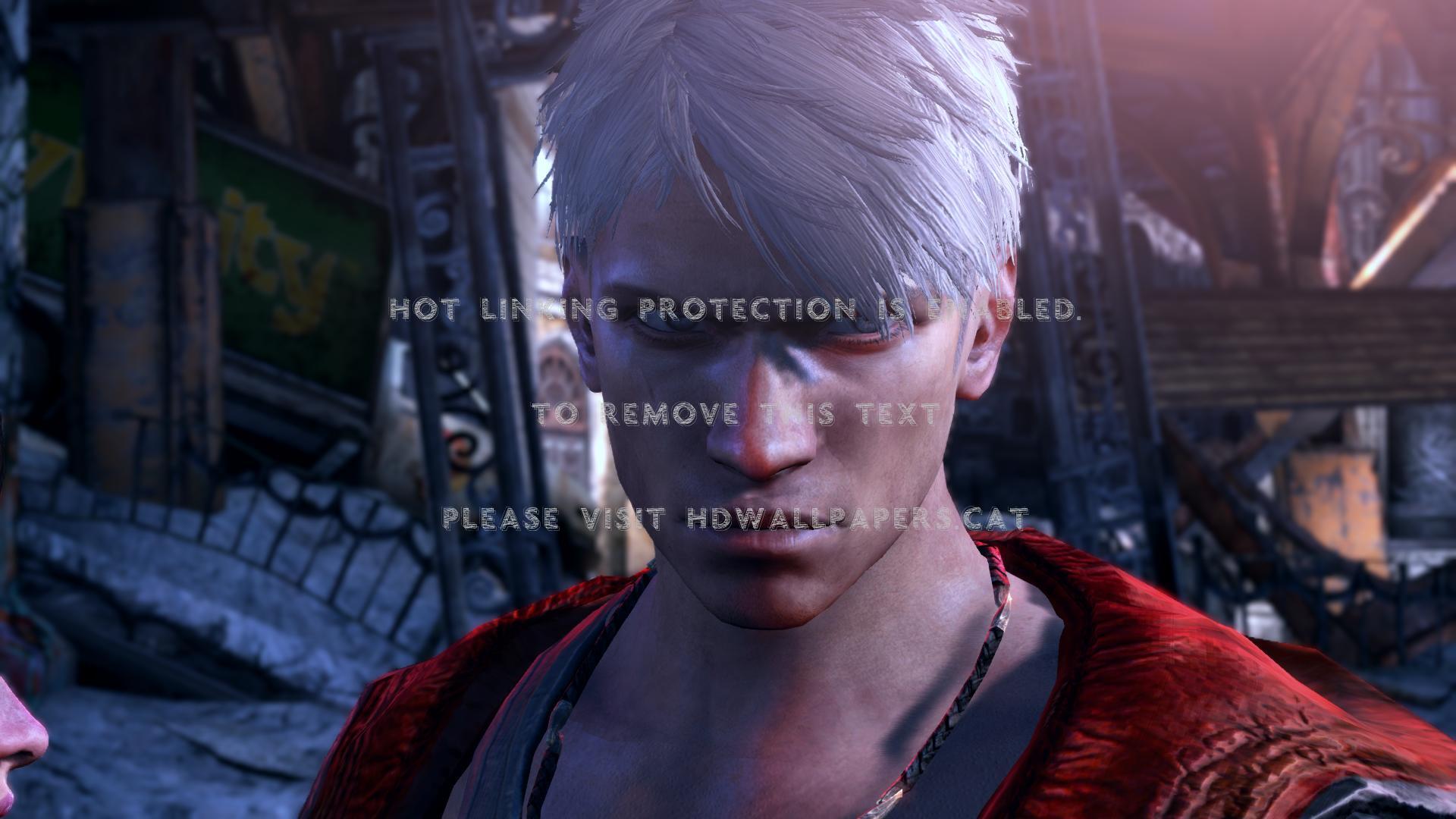 Dmc May White Vergil Dante Hd Cry Devil - Pc Game - HD Wallpaper 