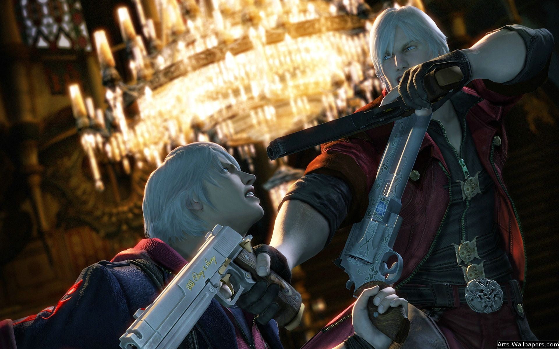 Devil May Cry 4 Dante And Nero - HD Wallpaper 