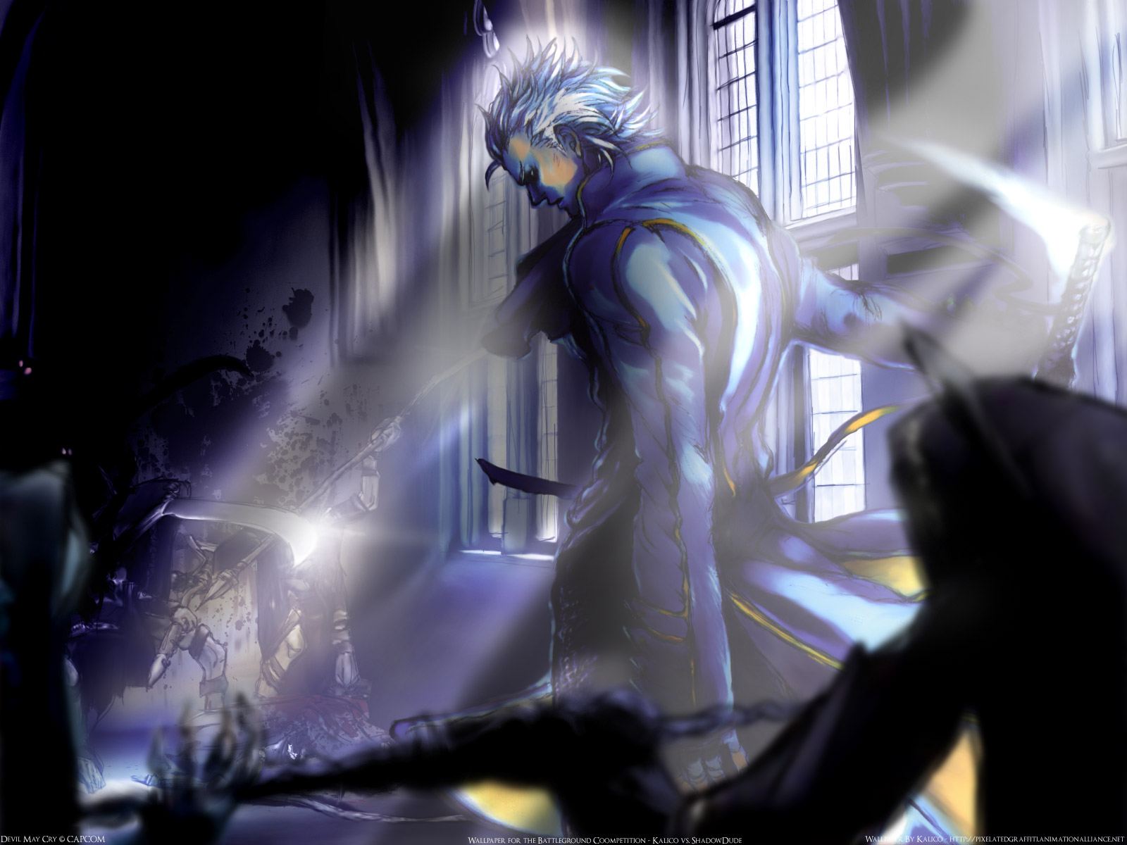 Devil May Cry Vergil Art - HD Wallpaper 