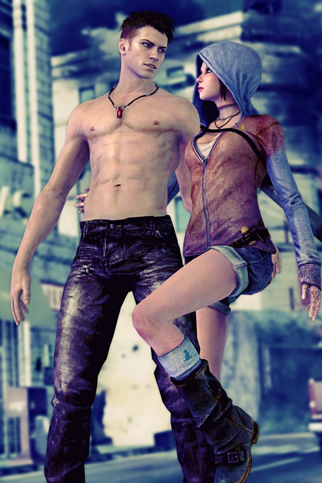 Kat Devil May Cry 5 - 640x960 Wallpaper Kat Devil May Cry 5 - 640x960 Wallpaper