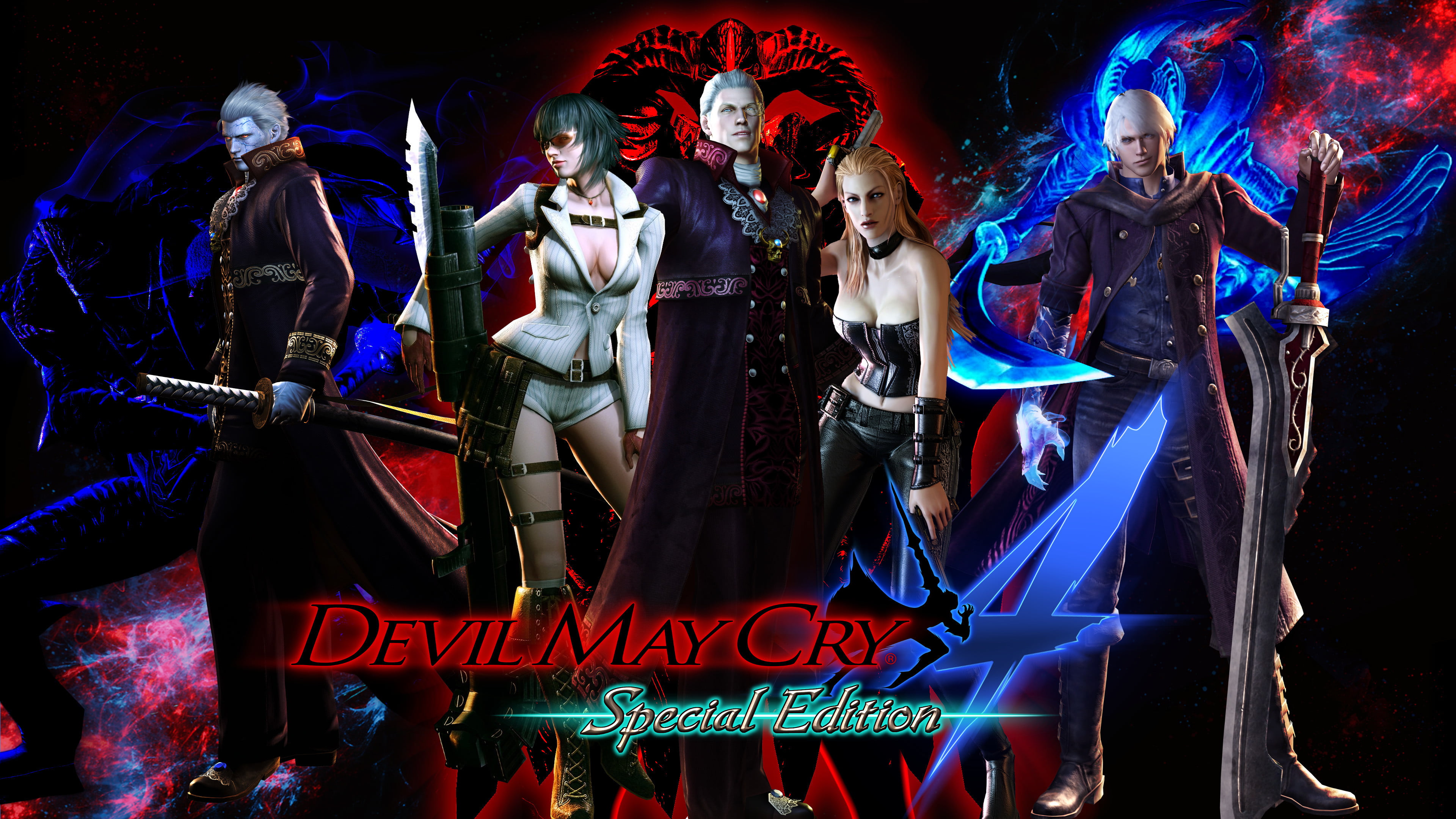 Devil May Cry 4 Special Edition Wallpaper Hd - HD Wallpaper 