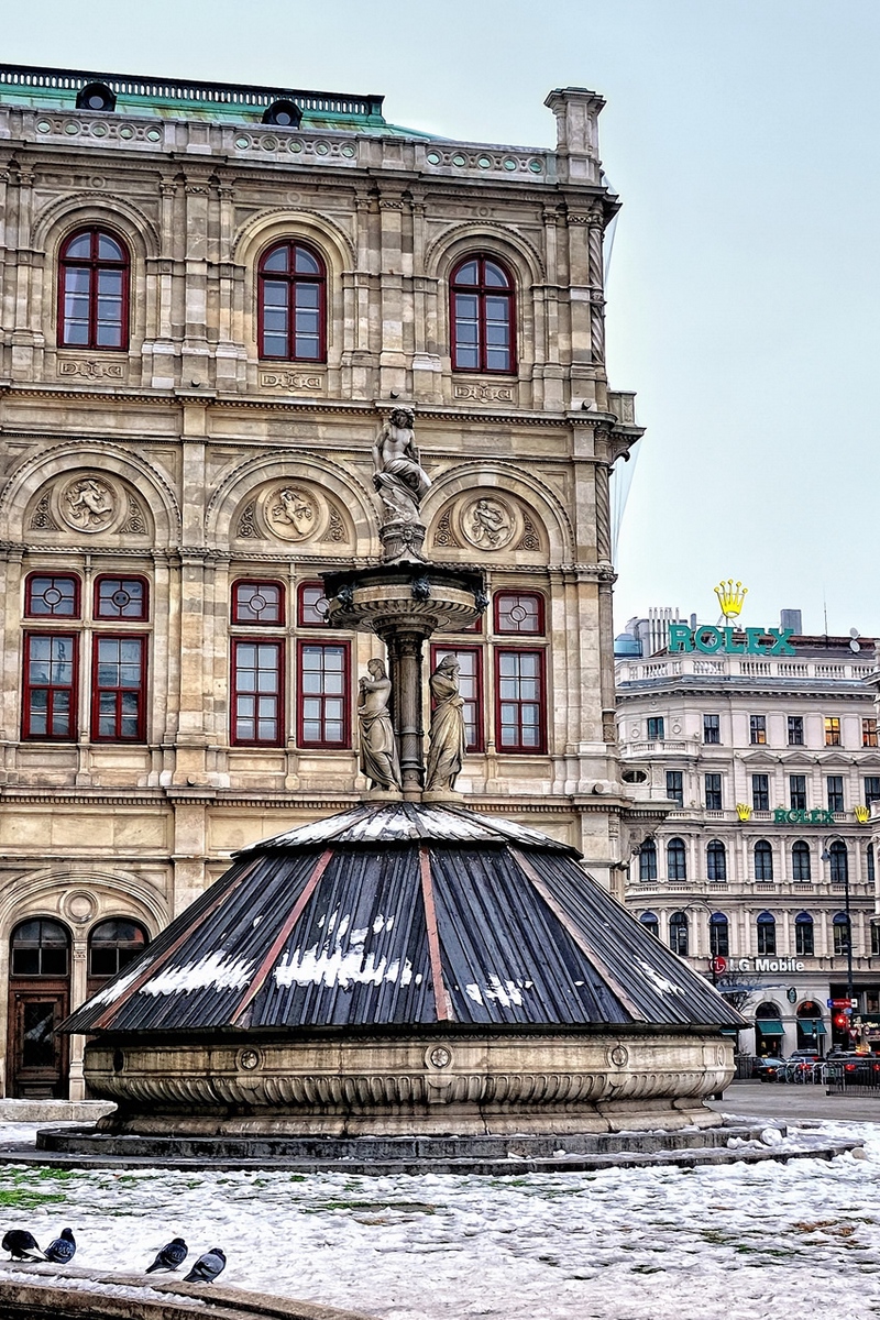 Wallpaper Vienna, Austria, City - Vienna State Opera - HD Wallpaper 