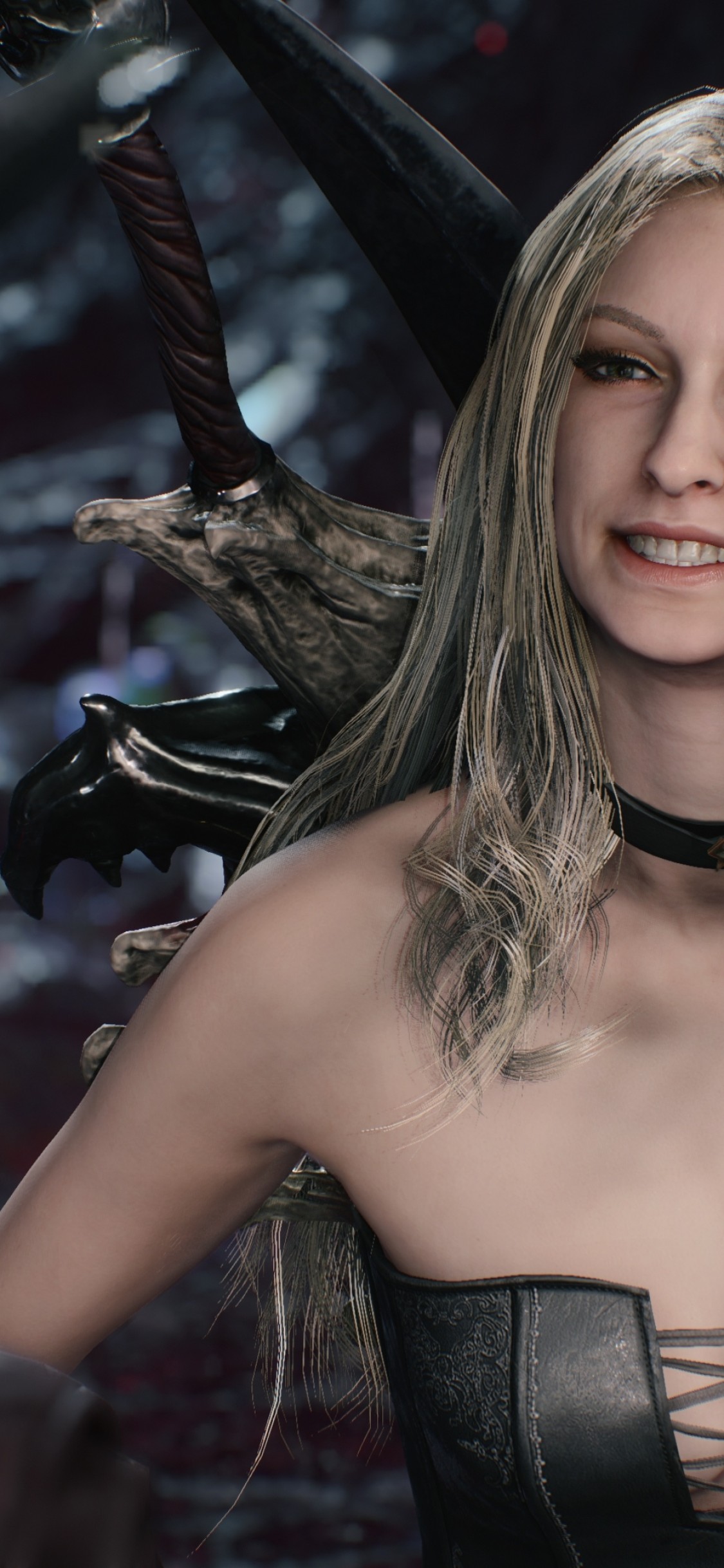 Iphone Xs Devil May Cry 5 Wallpaper - Devil May Cry 5 Trish - HD Wallpaper 