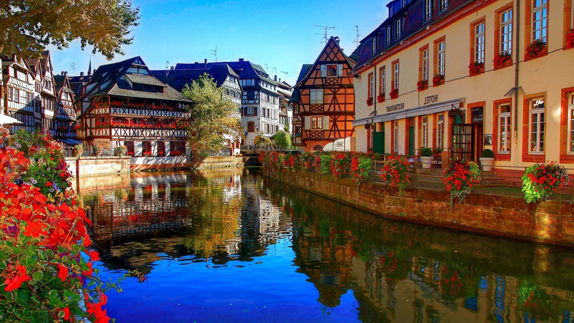 City And Architecture Architecture Building Travel - Strasbourg France Hd - HD Wallpaper 