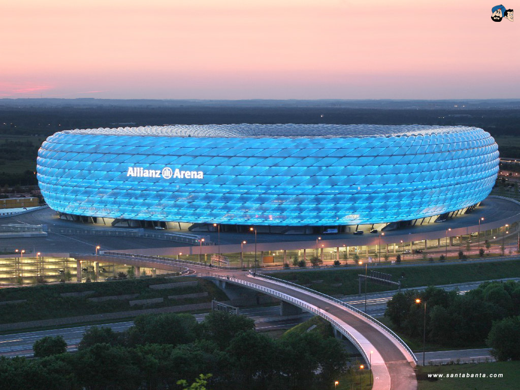 Allianz Arena - HD Wallpaper 