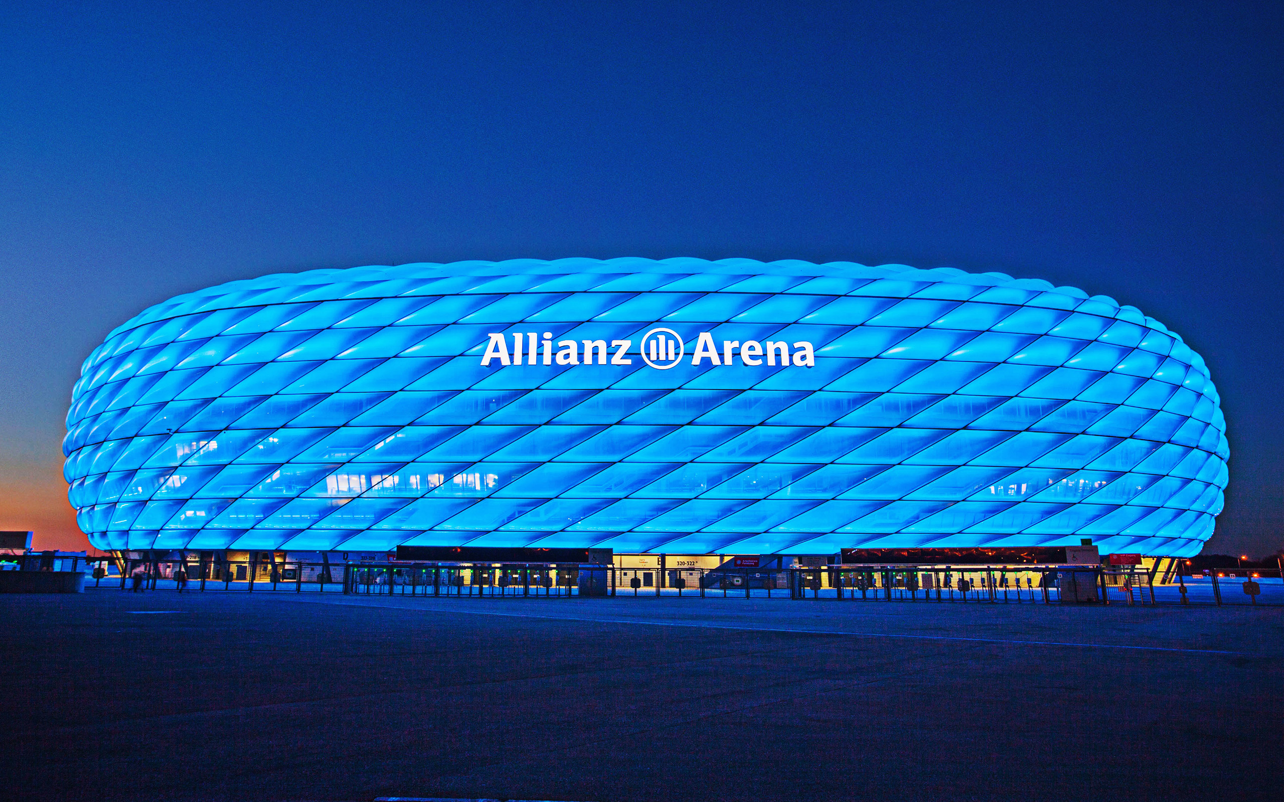 Allianz Arena, German Football Stadium, Munich, Germany, - Allianz Arena - HD Wallpaper 