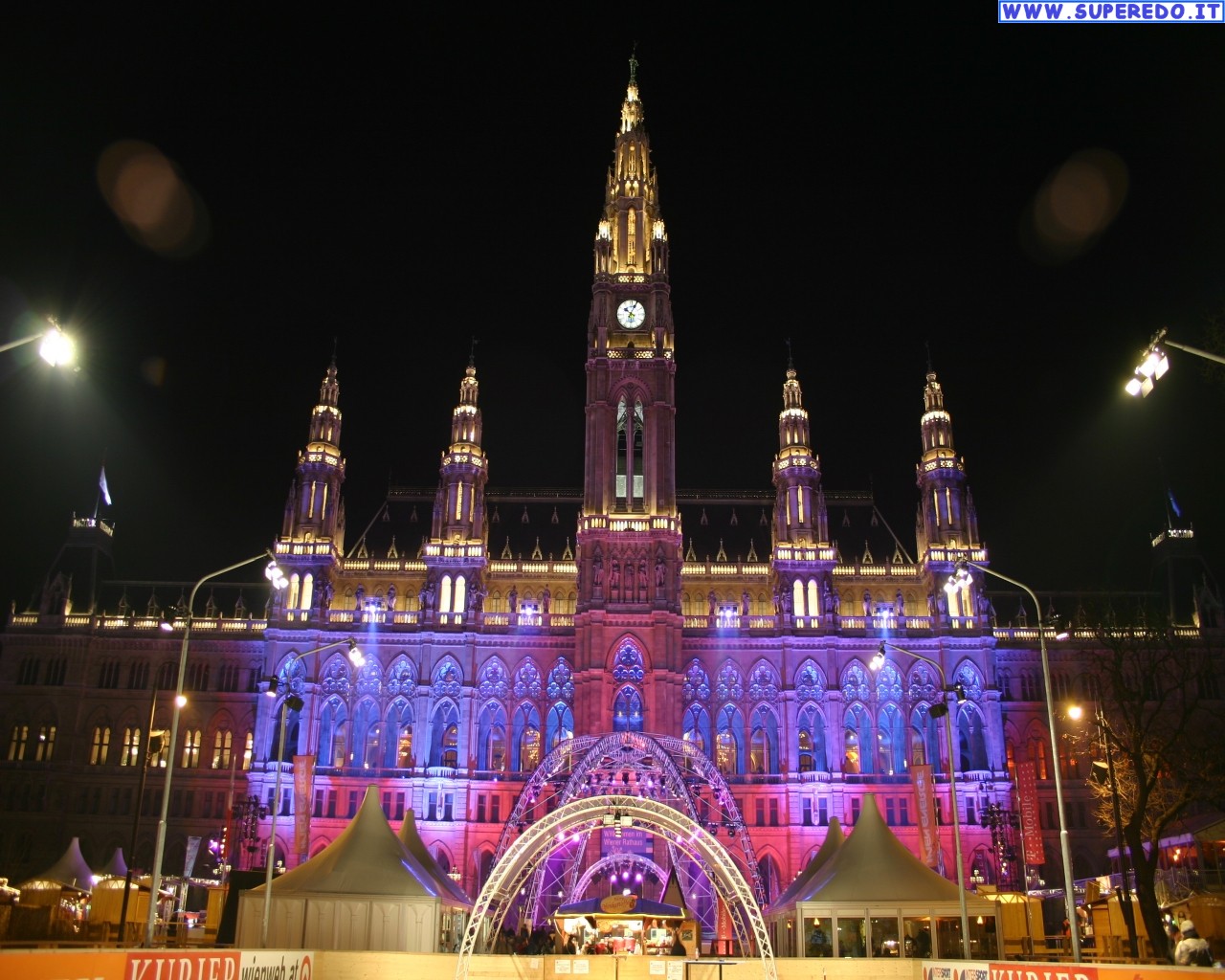 Vienna - Rathaus Wien Hd - HD Wallpaper 