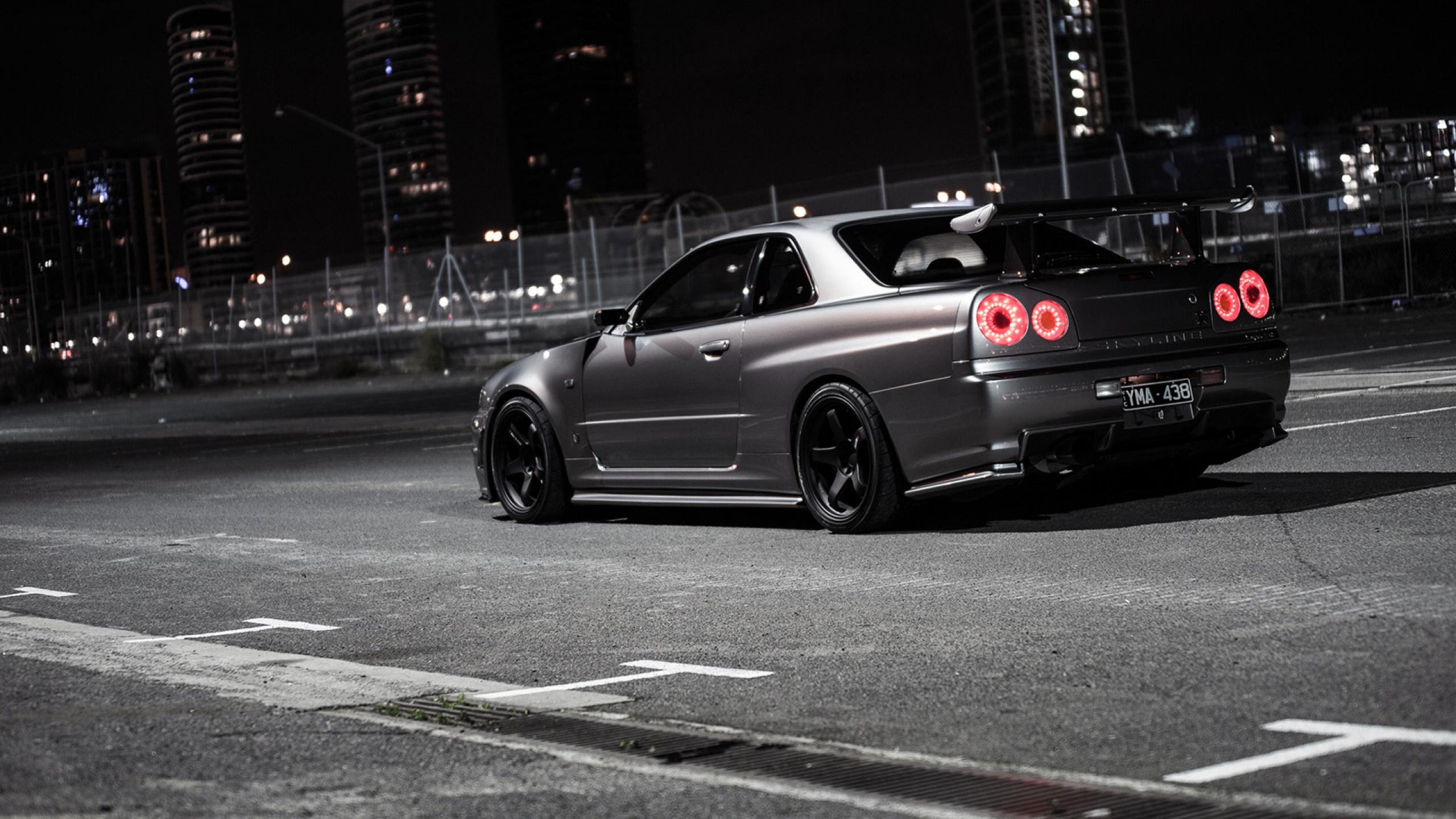 Bmw Black Wallpaper - Nissan Skyline R34 - HD Wallpaper 