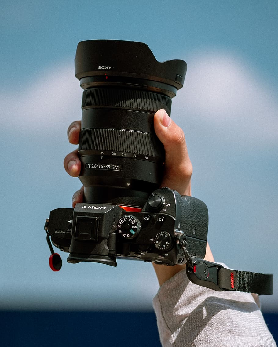 Sony Dslr Camera, Electronics, Person, Human, Dp, 16 - HD Wallpaper 