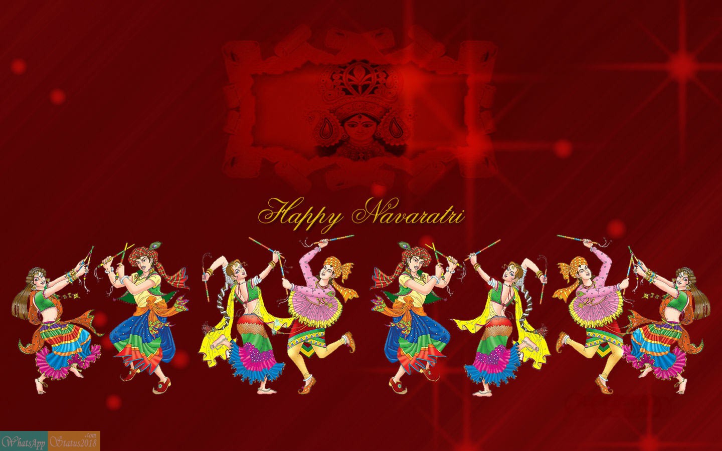 Download Maa Durga Image Whatsapp Dp, Wallpaper - 1080p Navratri Wallpaper Hd - HD Wallpaper 