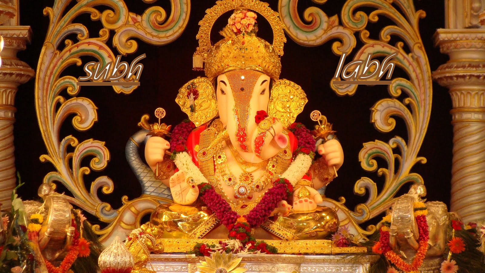 Dagadusheth Halwai Ganapati Temple - HD Wallpaper 