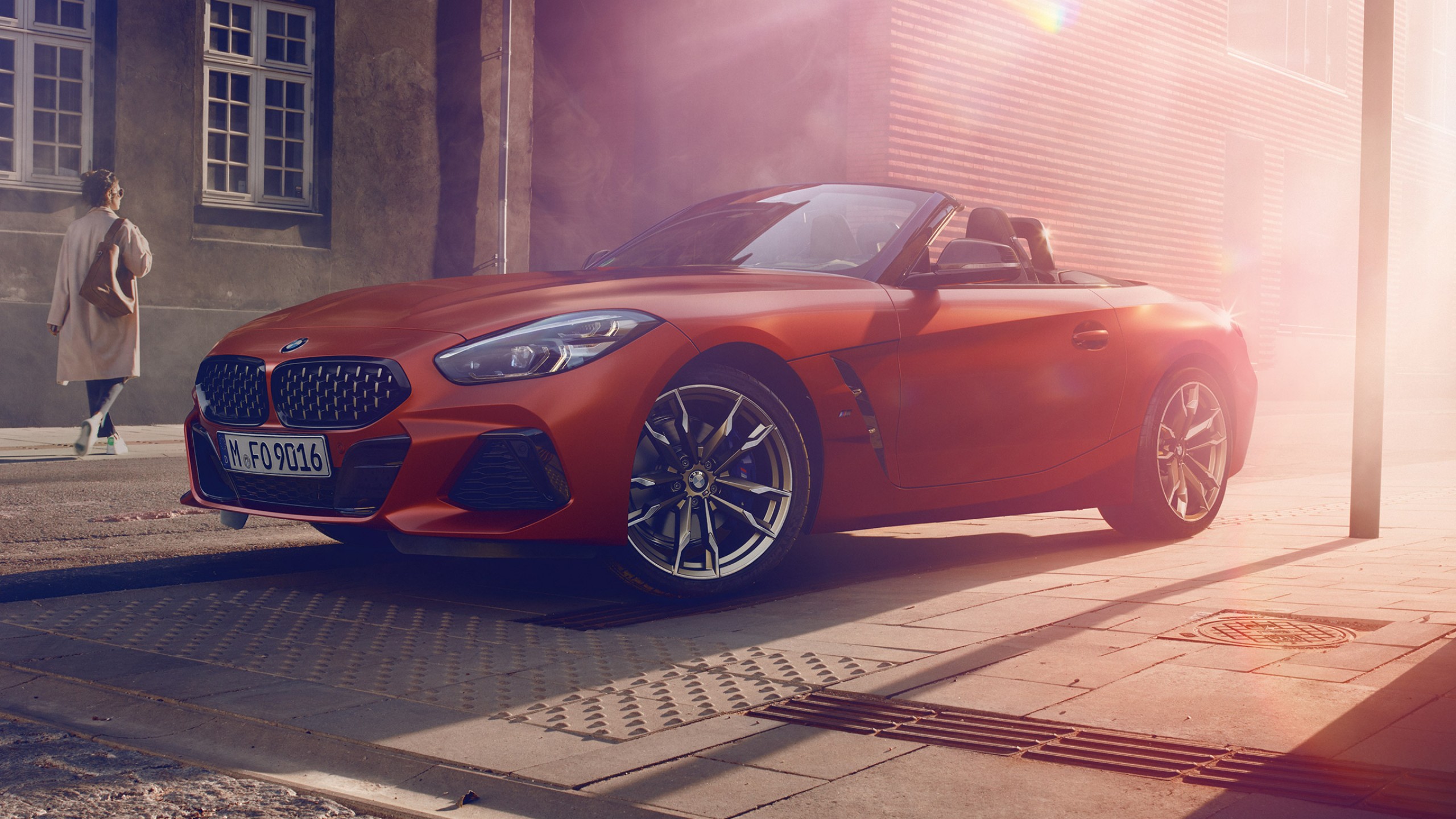 Bmw Z4 Orange Matte - HD Wallpaper 