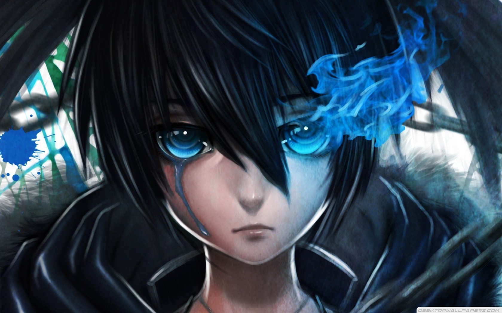 Black Rock Shooter Crying Anime Girls 1680×1050 - Black Rock Shooter Diamond Eyes - 1680x1050 Wallpaper Black Rock Shooter Crying Anime Girls 1680×1050 - Black Rock Shooter Diamond Eyes - 1680x1050 Wallpaper