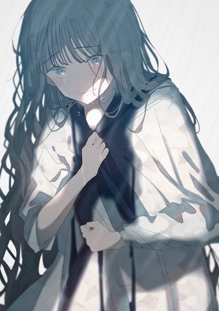 Anime Crying Blush Rain Curly Hair Hd Wallpaper Anime 728x1030 Wallpaper Teahub Io Anime Crying Blush Rain Curly Hair Hd Wallpaper Anime 728x1030 Wallpaper Teahub Io