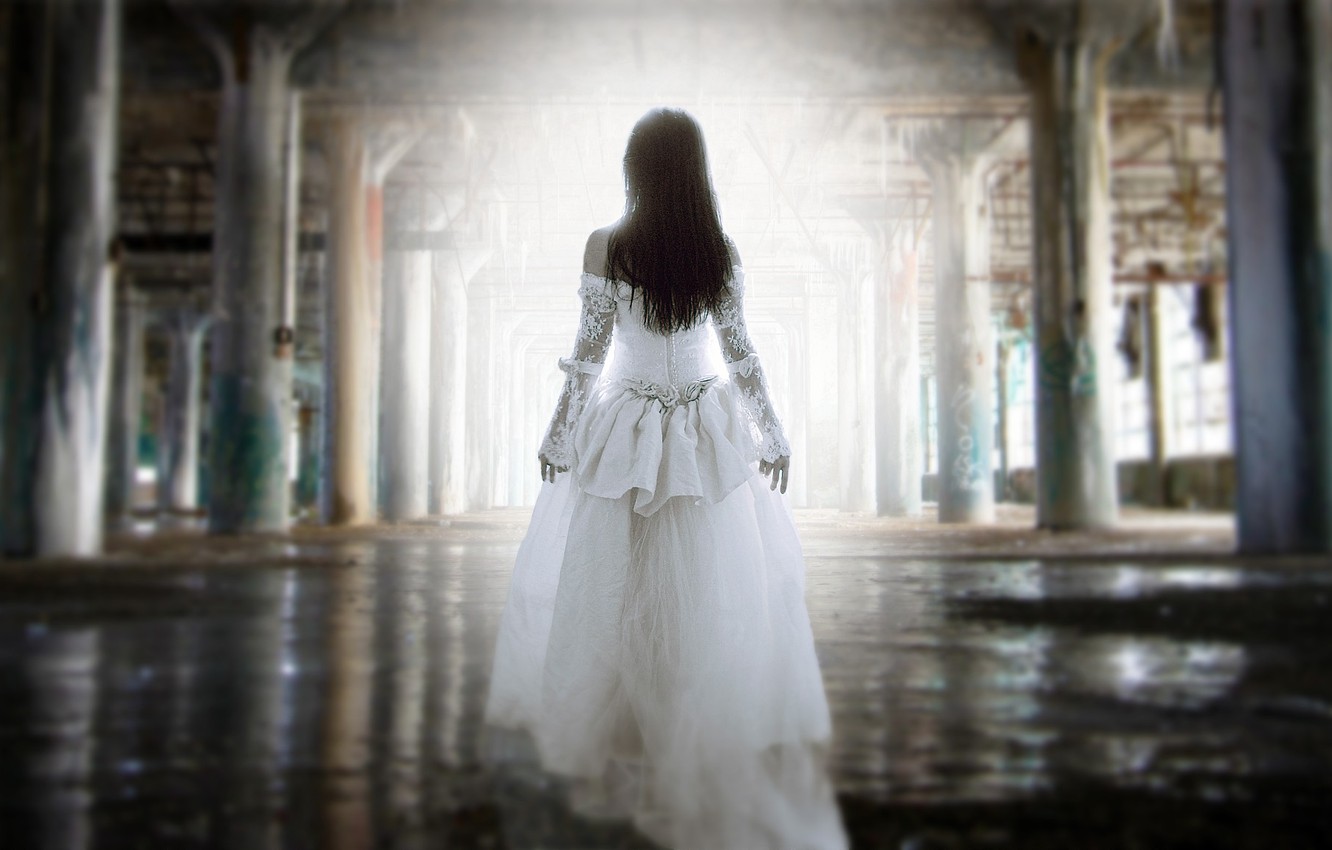 Photo Wallpaper Girl, Lost, Girls, Alone, Vintage, - HD Wallpaper 