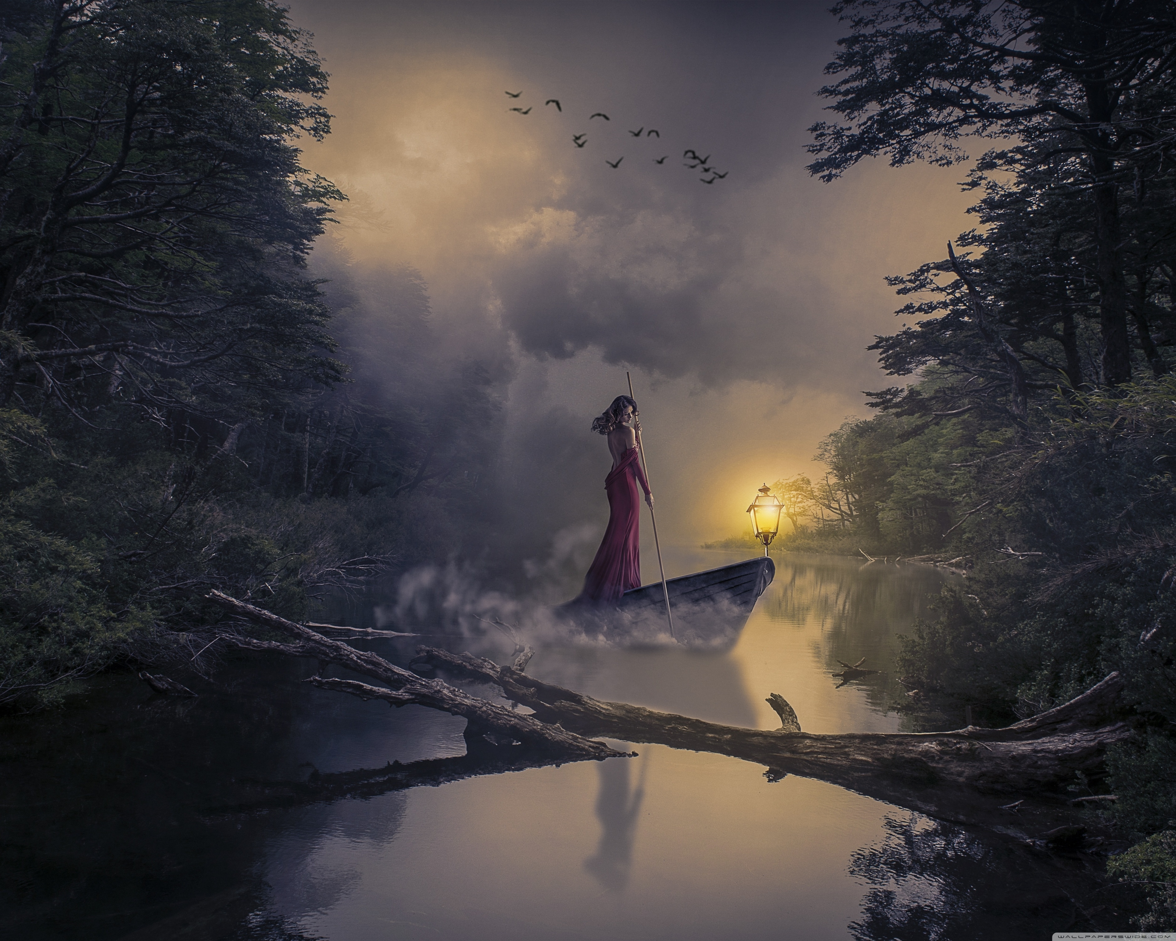 Sad Lonely Woman - HD Wallpaper 