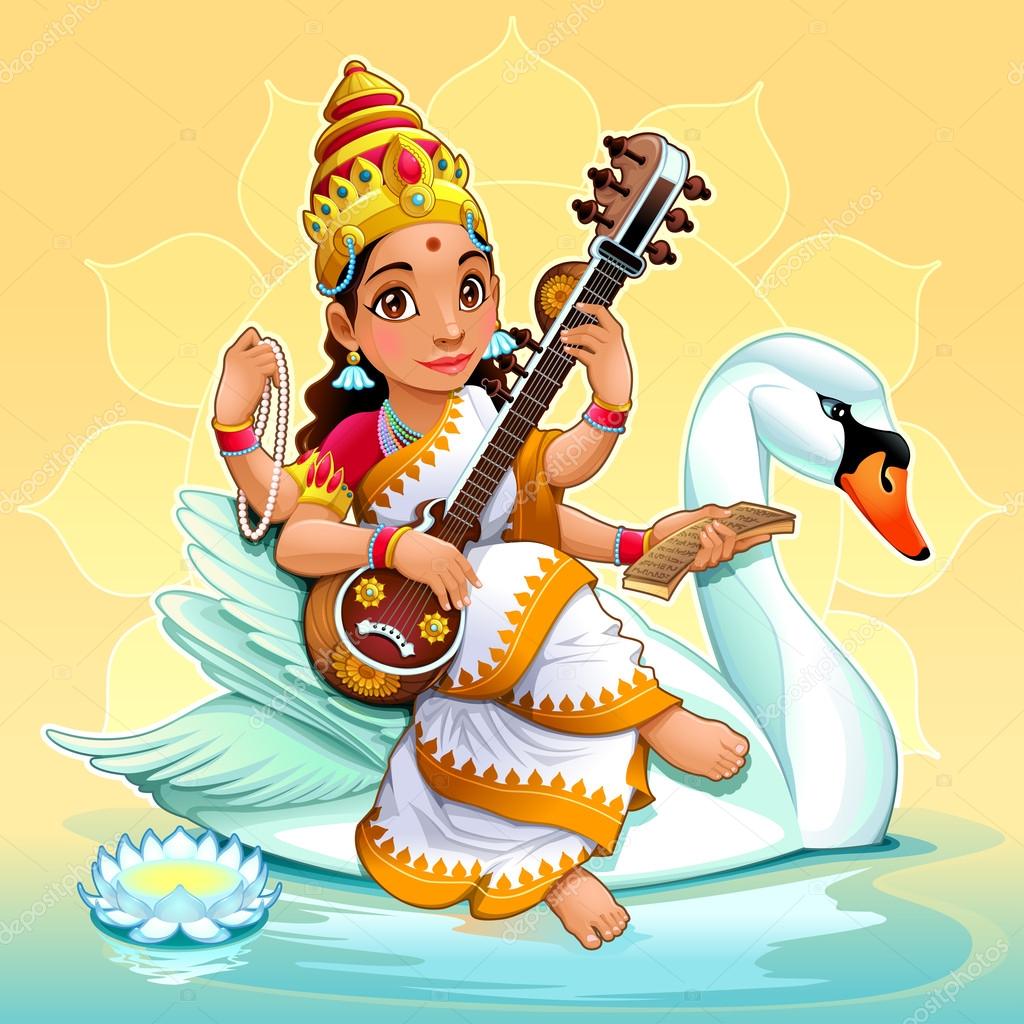 Bengali Saraswati Puja 2020 - HD Wallpaper 