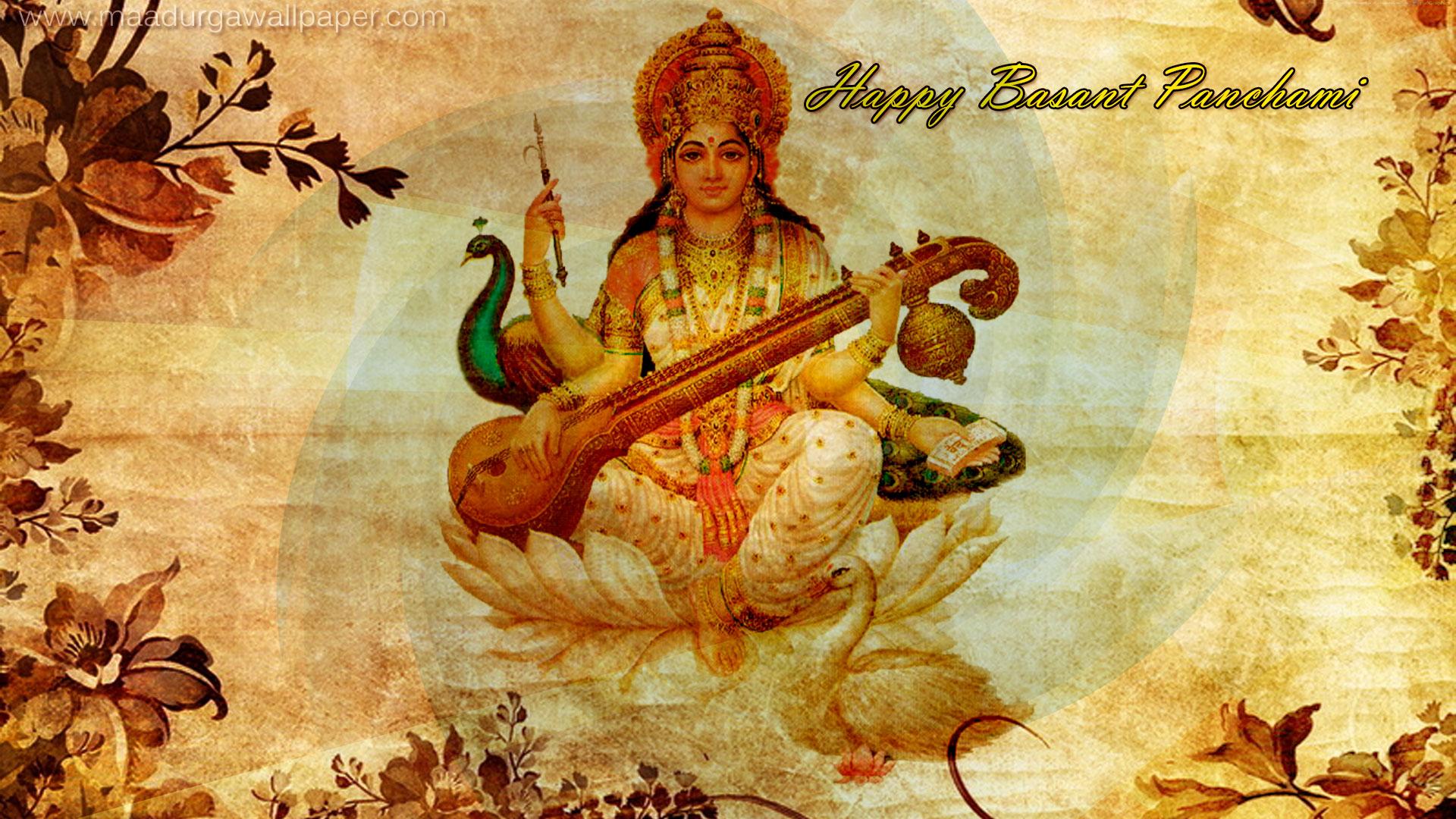 Saraswati Hd Wallpaper - High Resolution Saraswati Background - HD Wallpaper 