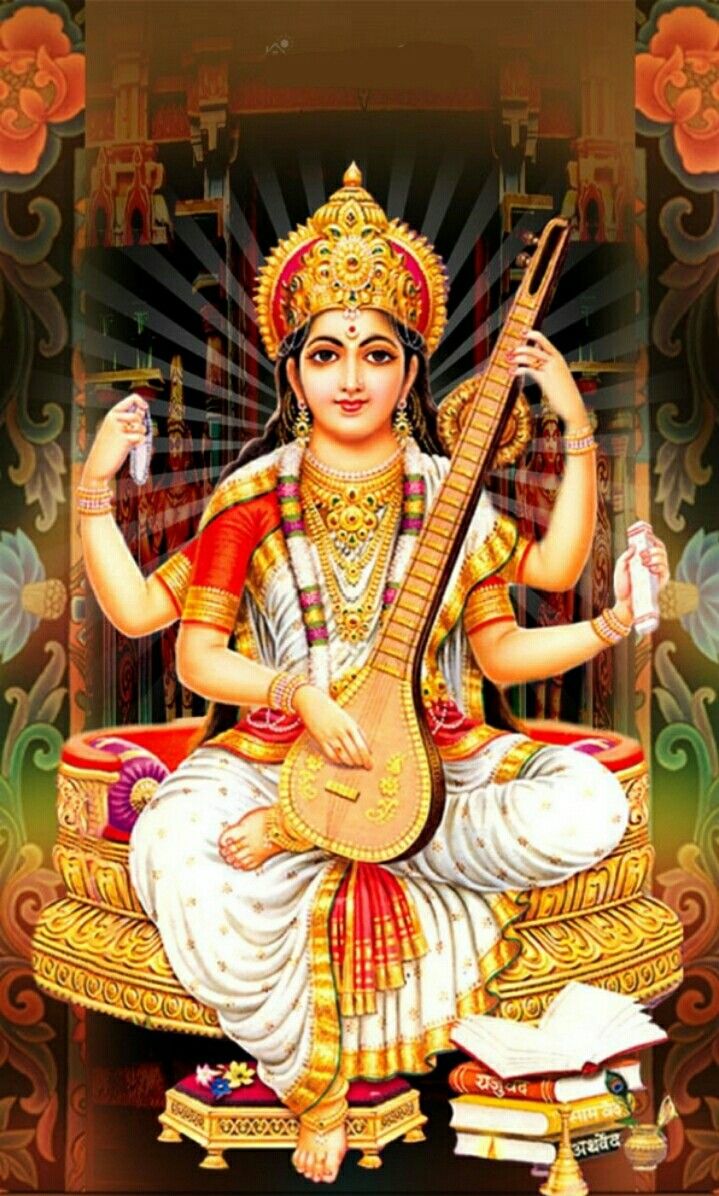 1080p Saraswati Image Hd - 719x1196 Wallpaper - teahub.io