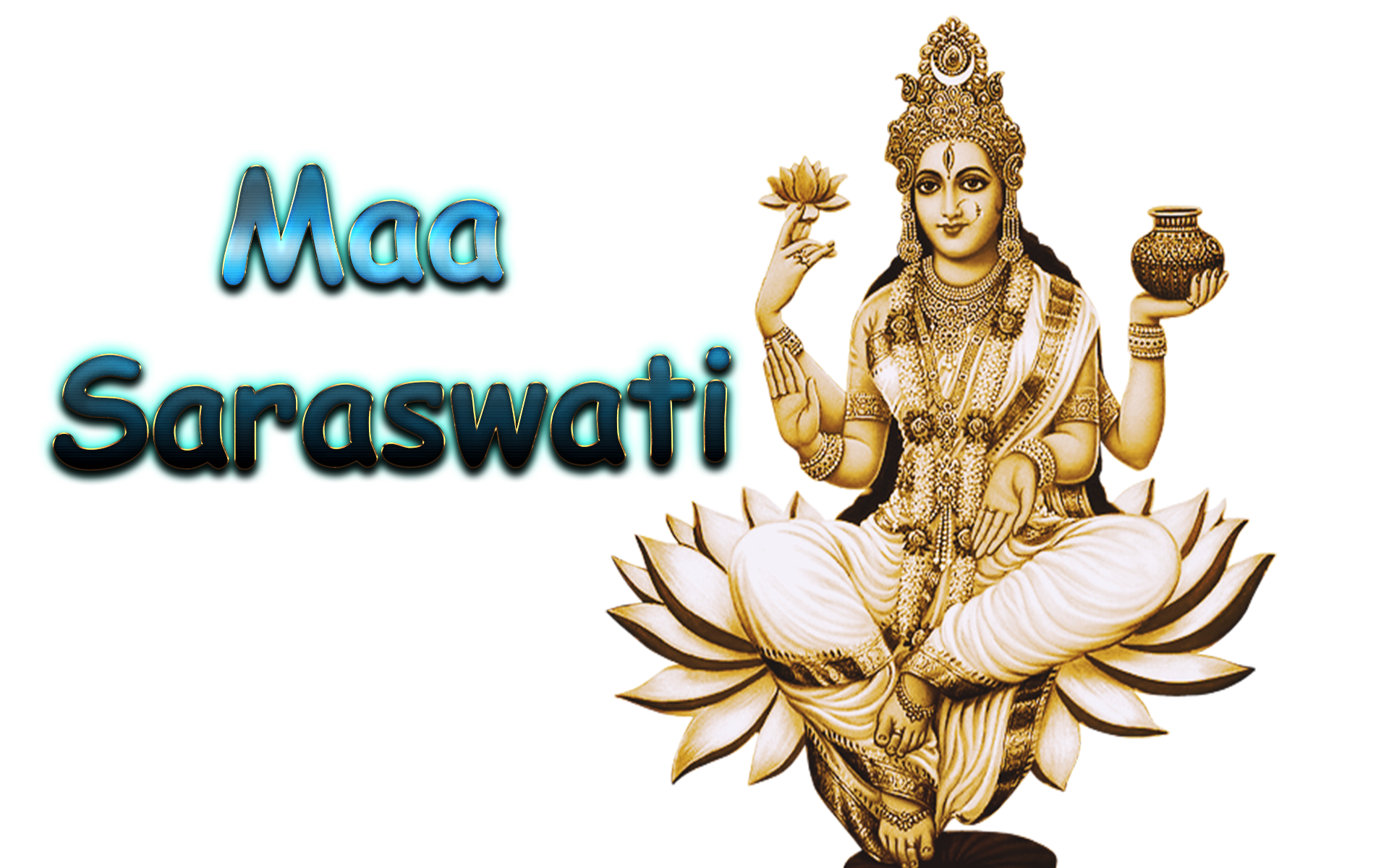 Saraswati Puja 2019 Png Photo - Saraswati Puja In 2019 - HD Wallpaper 