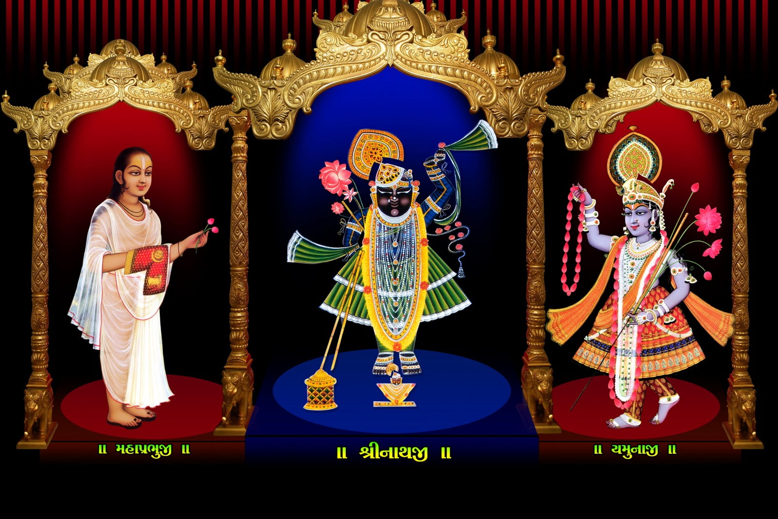 Lord Shrinathji - HD Wallpaper 