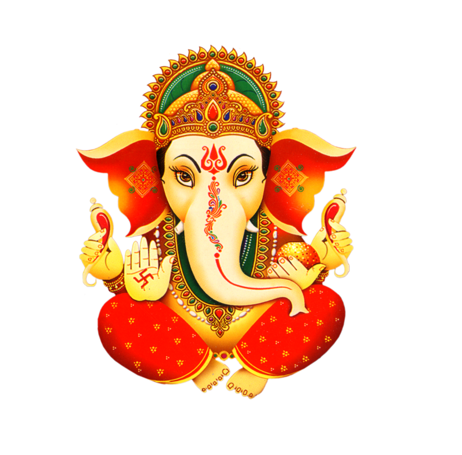 Ganesha Png - Transparent Background Ganpati Png - HD Wallpaper 