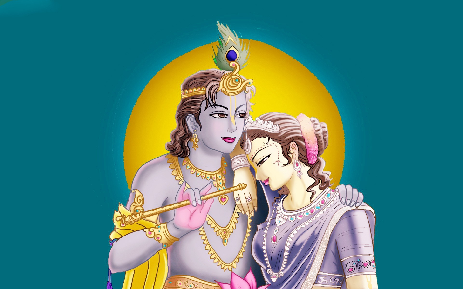 Hindu God Radha Krishna Hd Data-src - Radha Krishna Photo Cartoon - 1920x1200 Wallpaper Hindu God Radha Krishna Hd Data-src - Radha Krishna Photo Cartoon - 1920x1200 Wallpaper