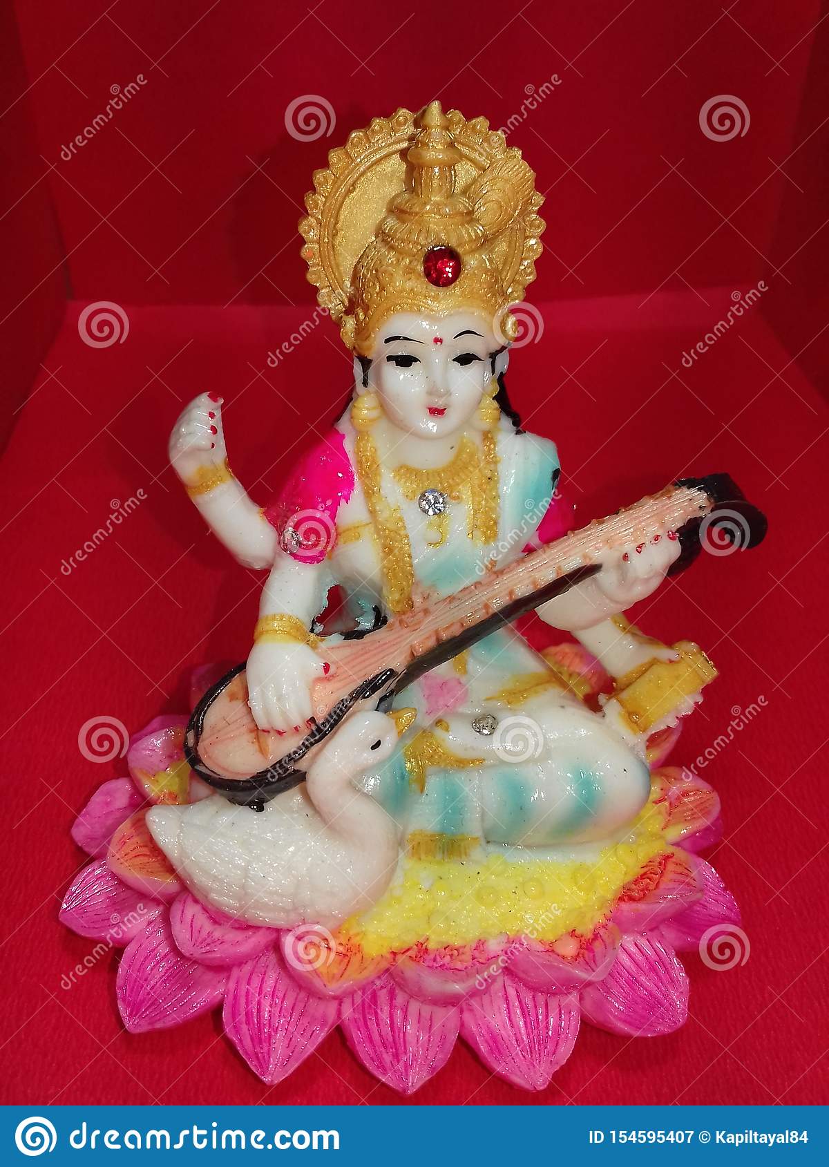 Sarasvati Mata Gyan Ki Devi Indian God Wallpaper Photos - Devi God - HD Wallpaper 