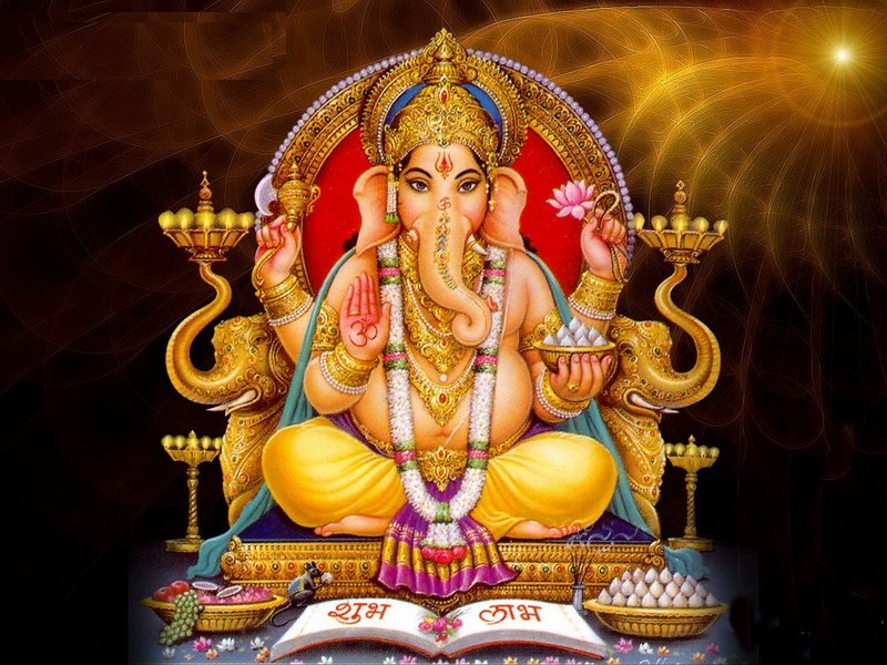 Hindu God Wallpapers Free Download For Mobile - Ganesh Ji - HD Wallpaper 