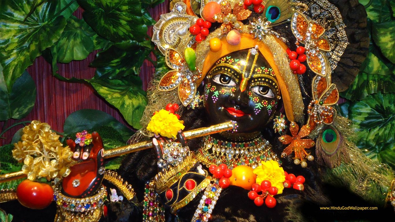 Hd Wallpaper Iskcon Krishna - HD Wallpaper 