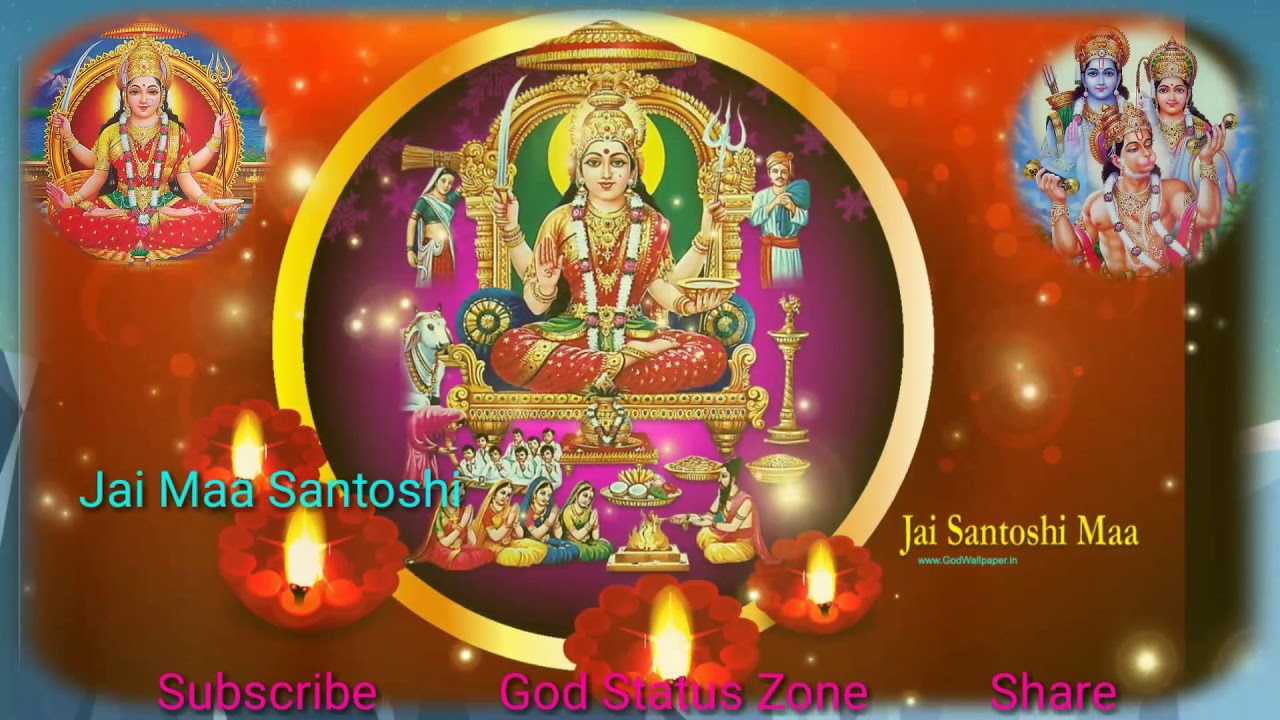 Jai Santoshi Maa - HD Wallpaper 
