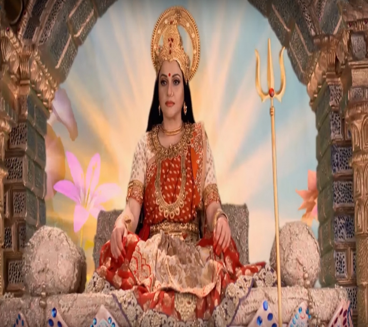 Santoshi Mata Wallpaper - 1440x1280 Wallpaper Santoshi Mata Wallpaper - 1440x1280 Wallpaper