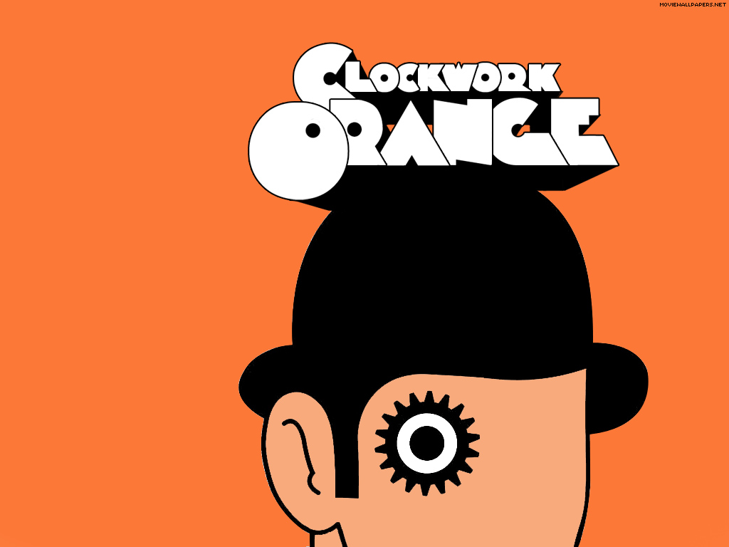 A Clockwork Orange - Clock Work Orange Art - HD Wallpaper 