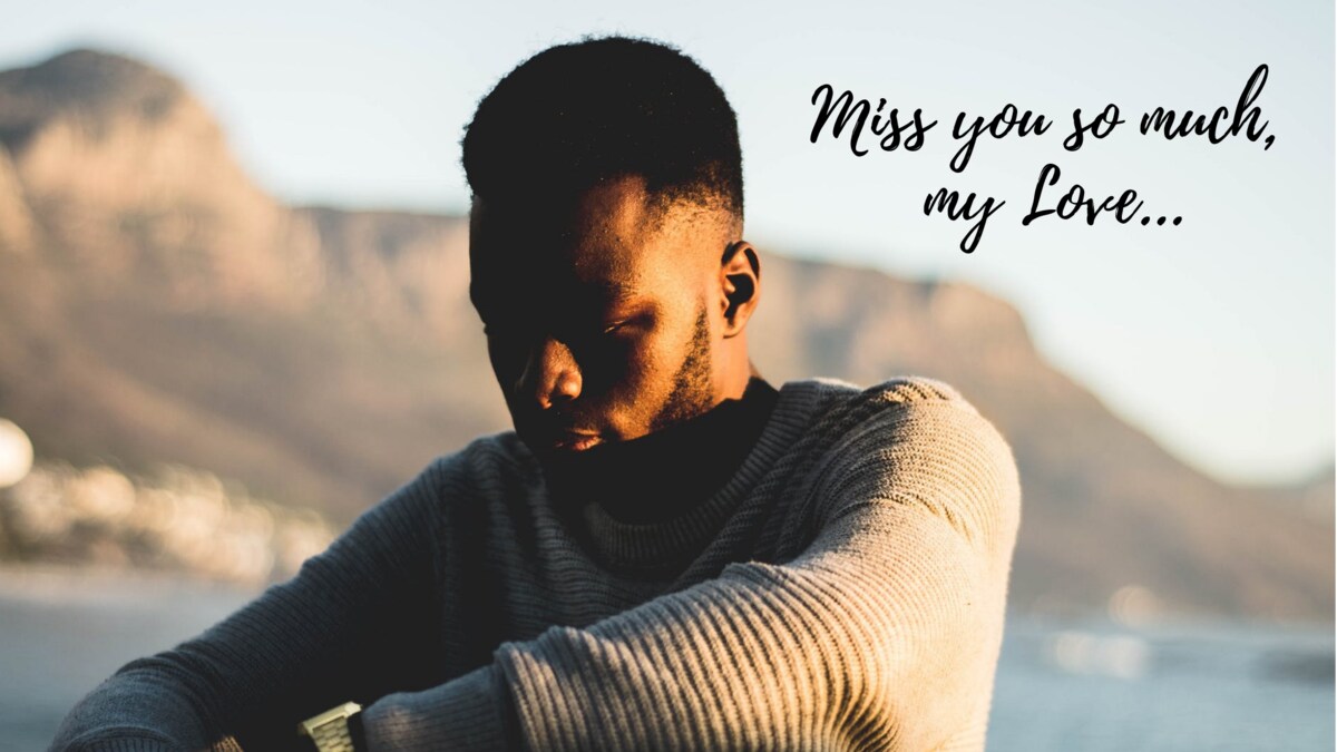 Missing You Quotes - Miss You Message For Her - HD Wallpaper 