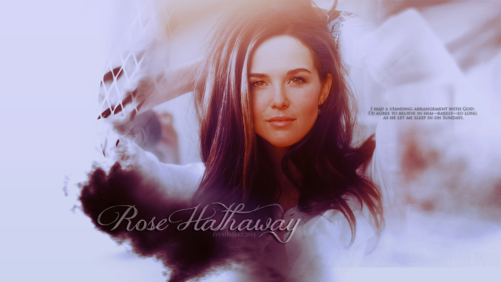 Rose Wallpaper - Zoey Deutch - HD Wallpaper 